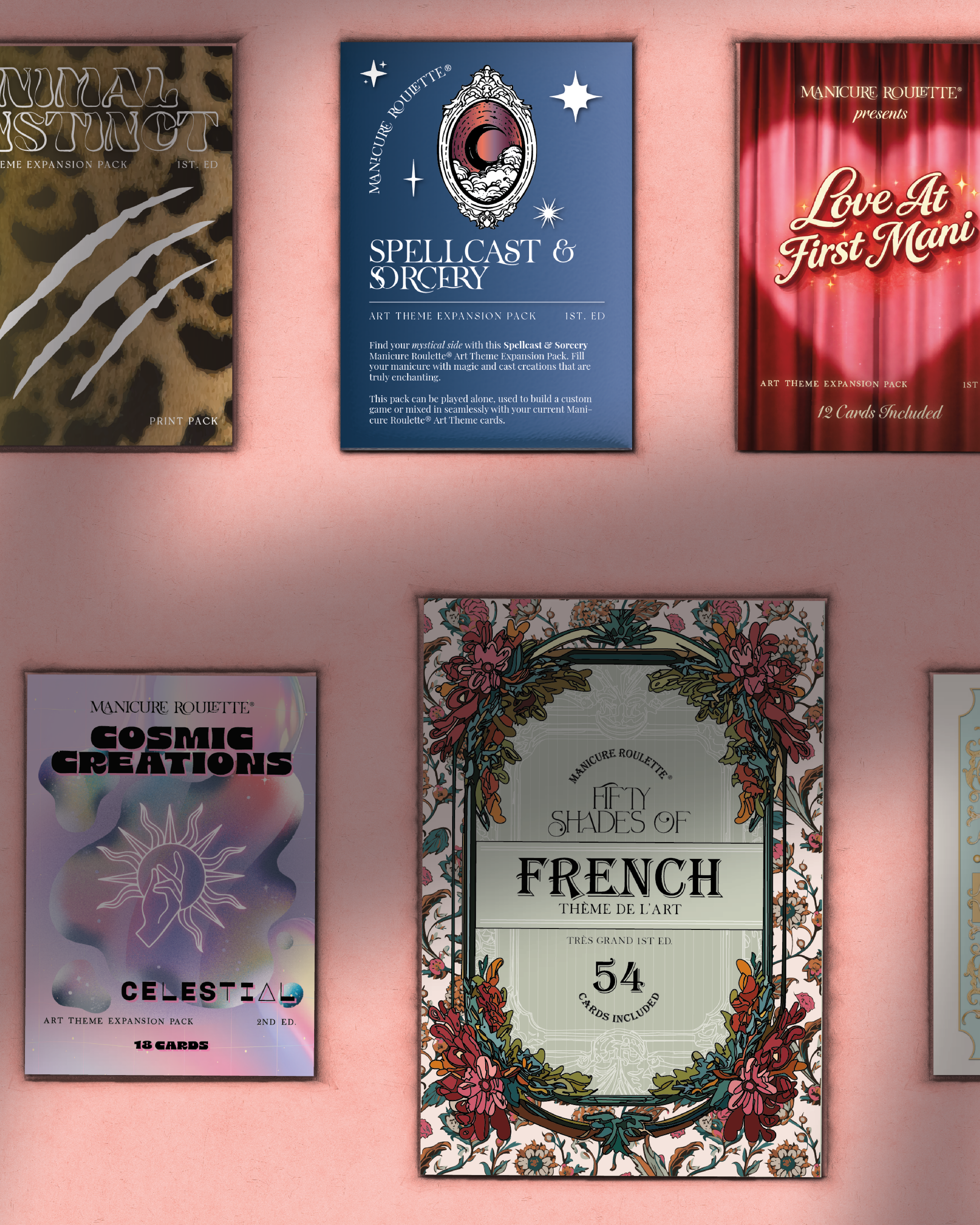 Manicure Roulette | Art Theme Expansion Packs