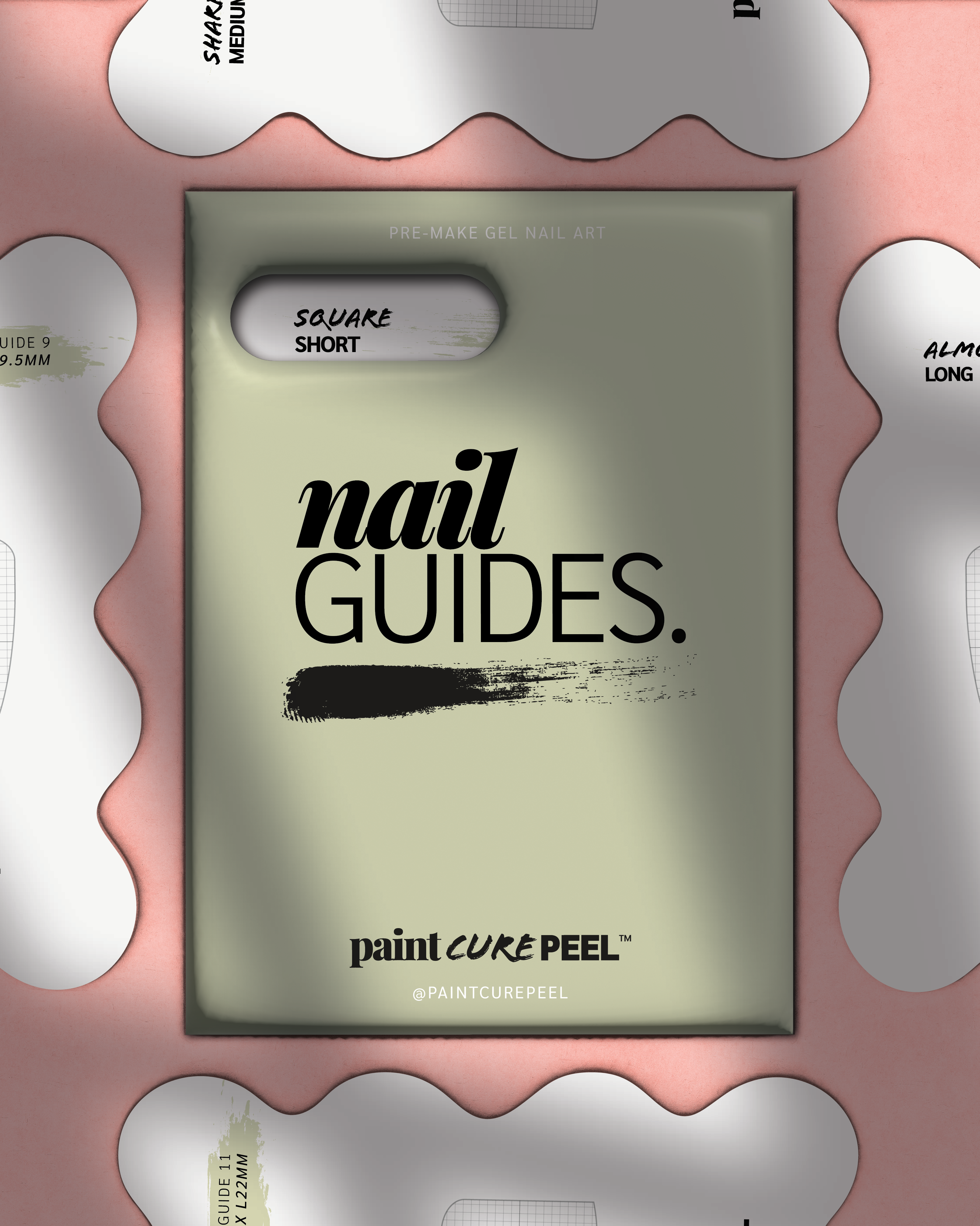 Paint Cure Peel | Individual Nail Guides