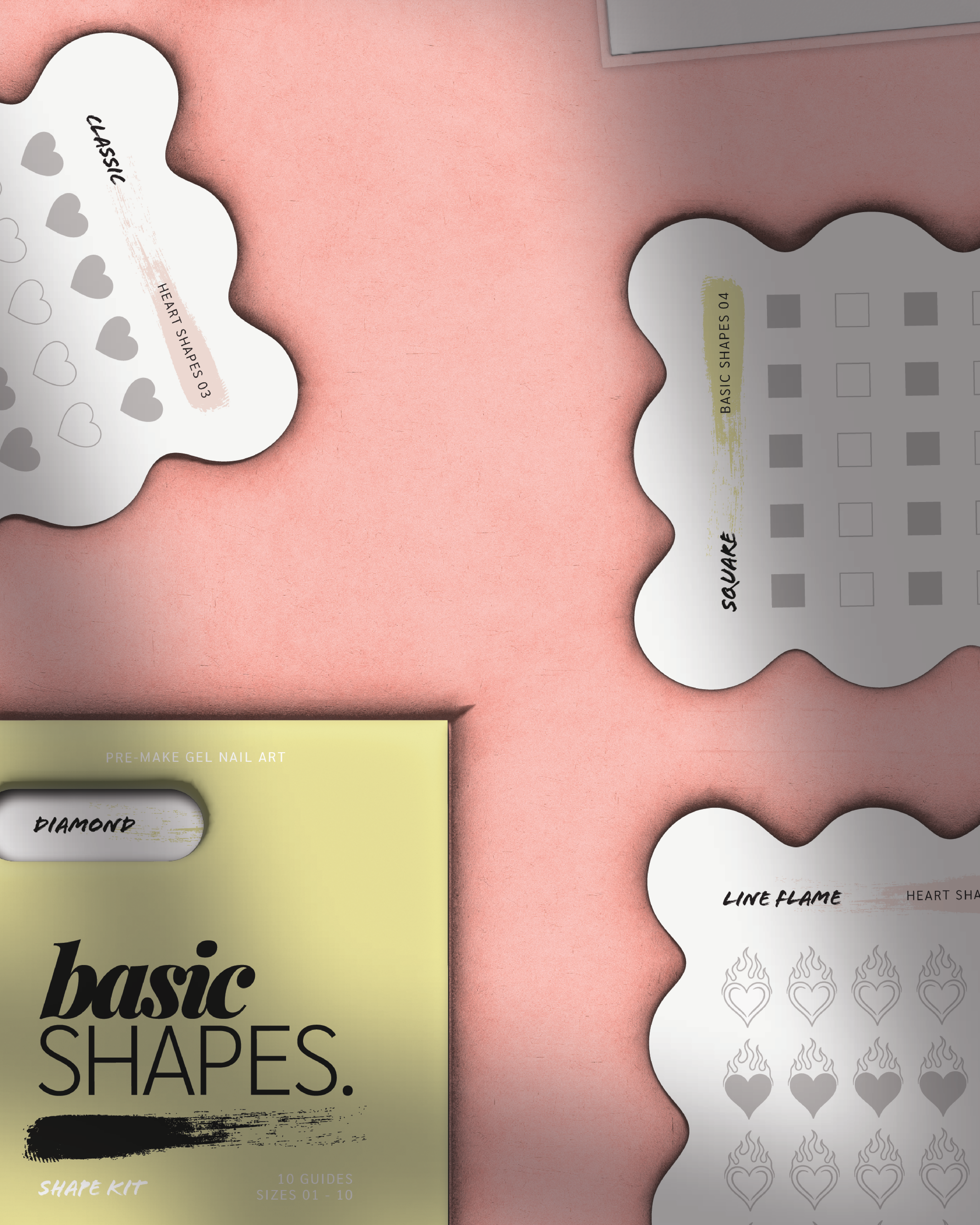 Paint Cure Peel | Shape Guide Starter Bundles