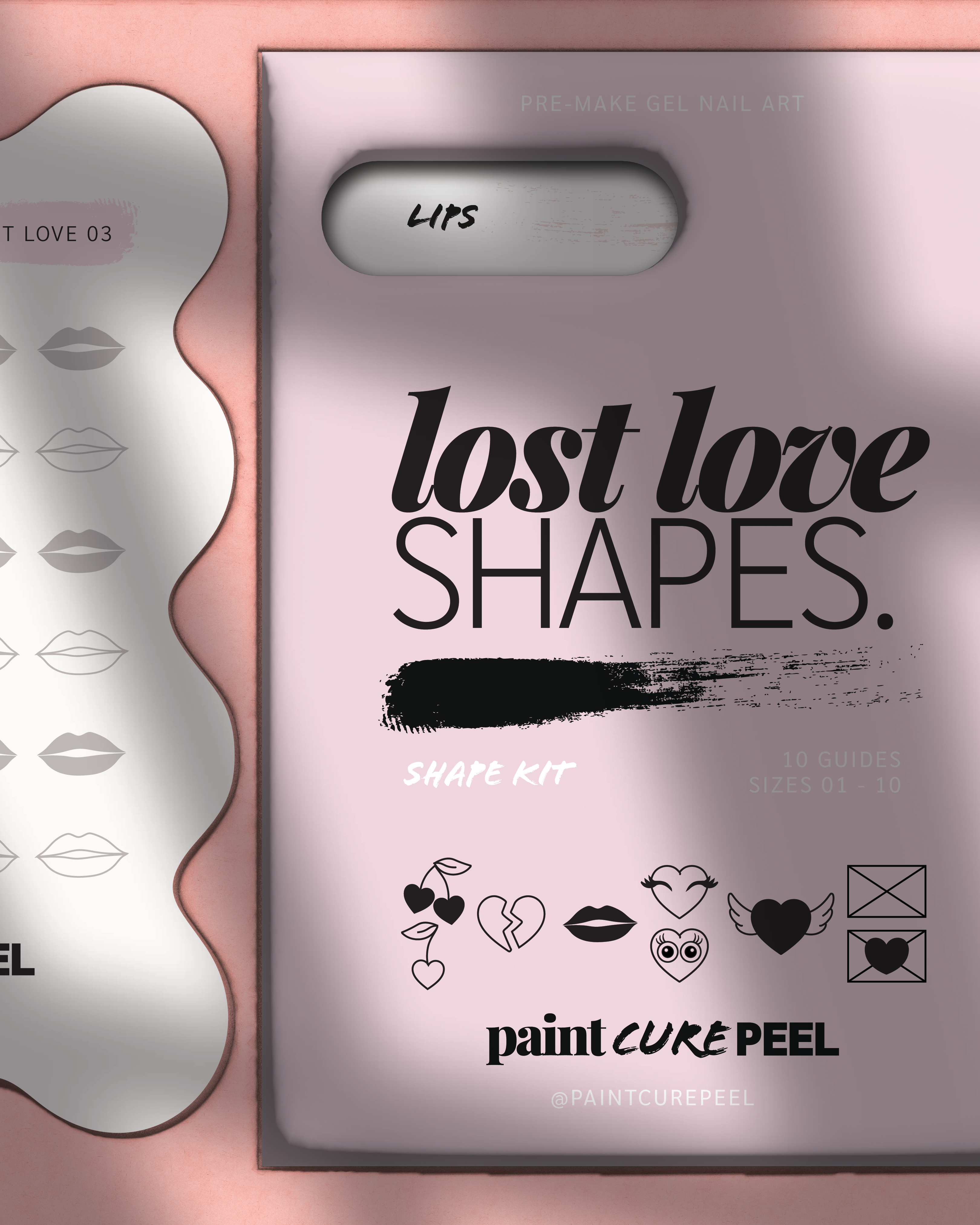 Paint Cure Peel | Individual Shape Guides