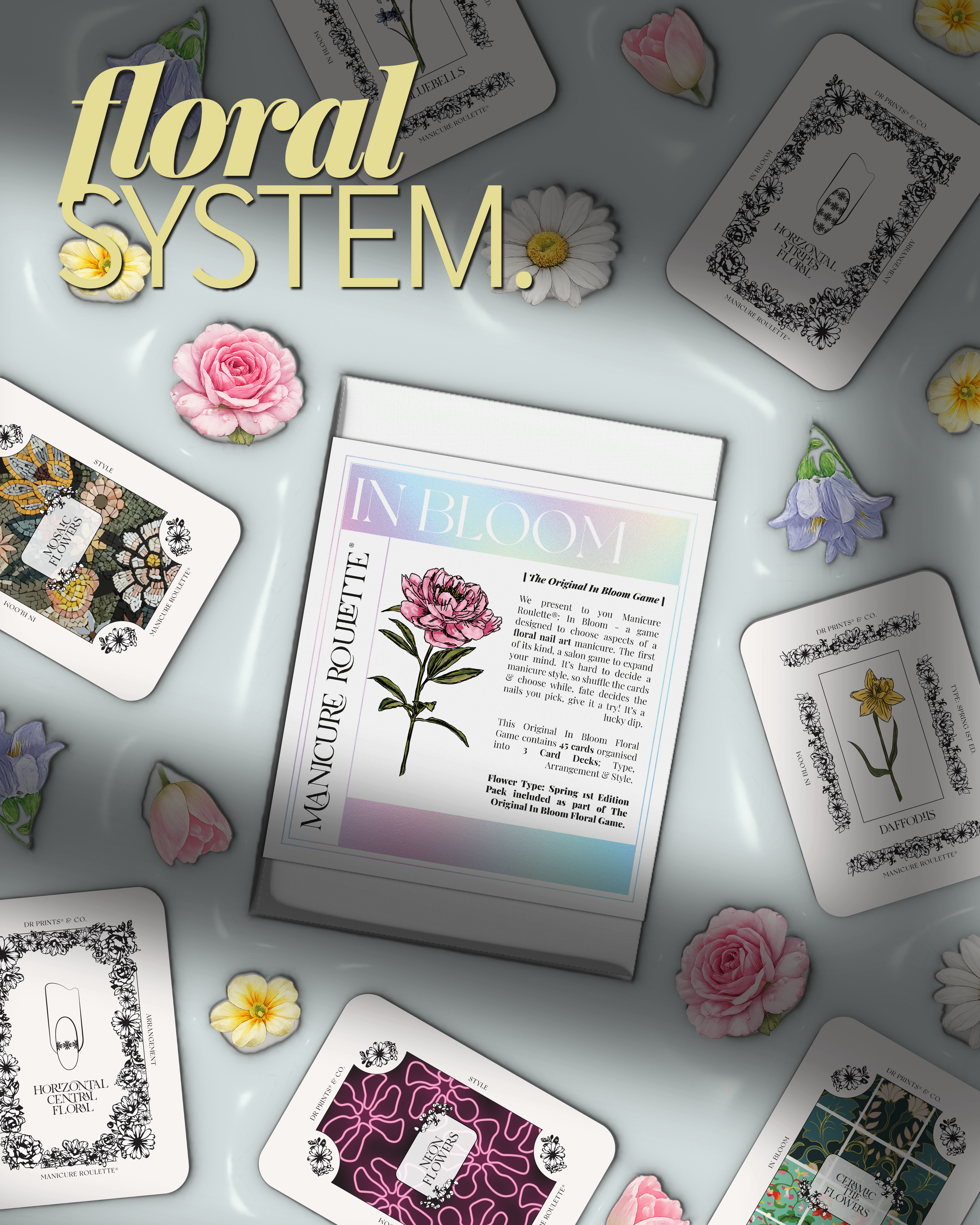 Manicure Roulette: In Bloom | The Floral Game