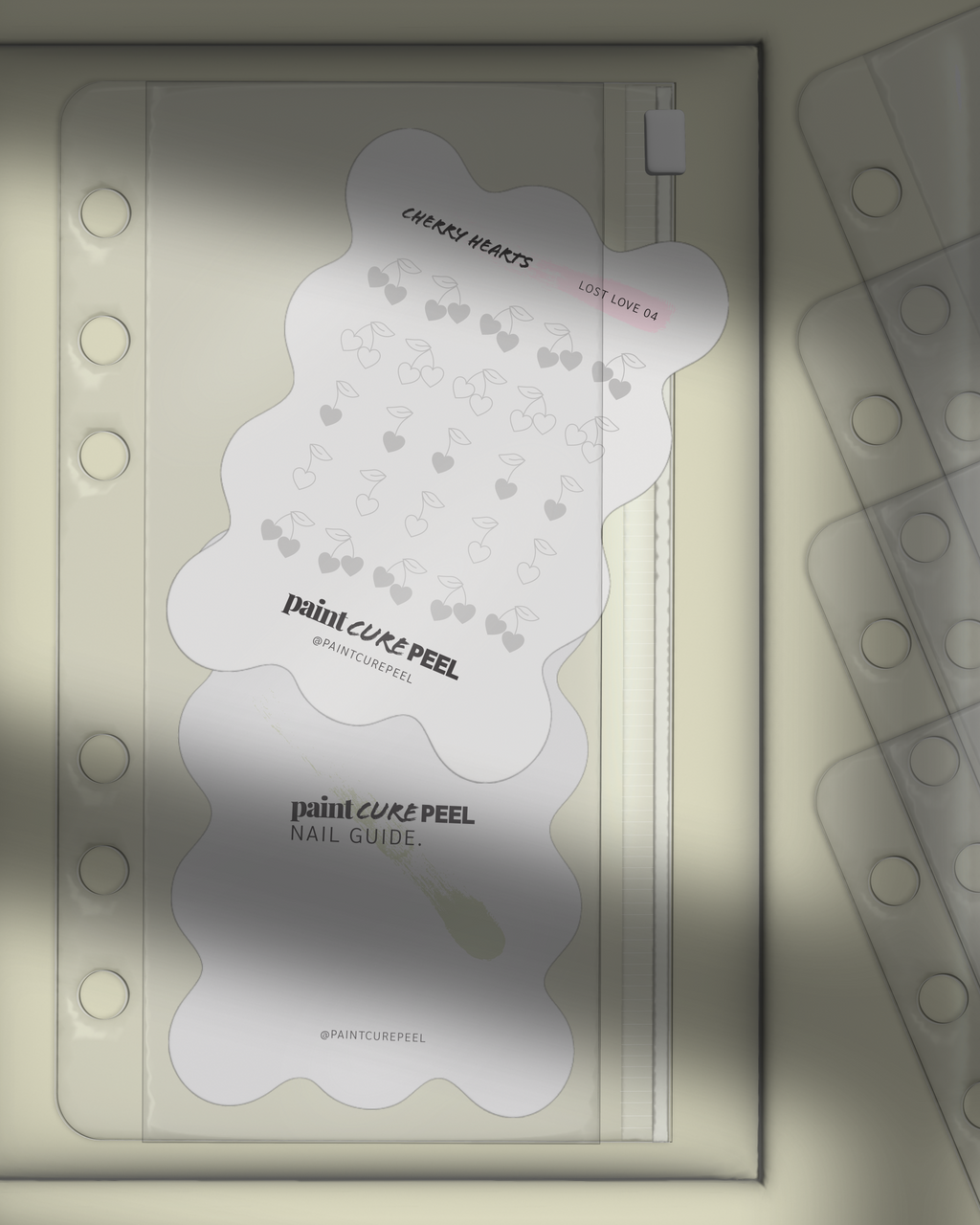 Paint Cure Peel Paint Cure Store System Wallets | 5 Pack of Clear System Storage Wallets