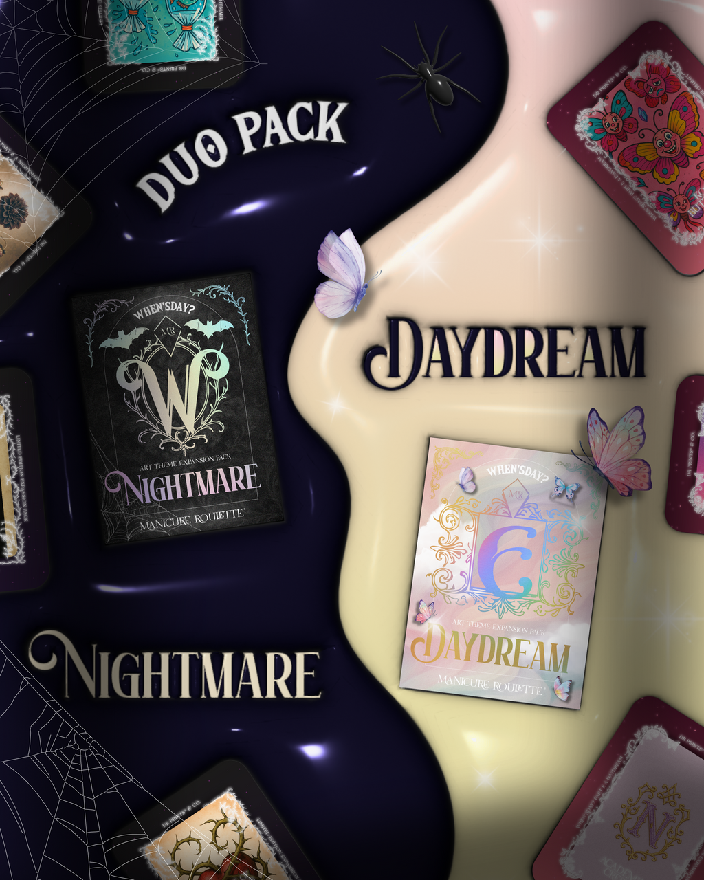 Manicure Roulette When'sDay | Limited Edition Art Theme Expansion Pack Duo
