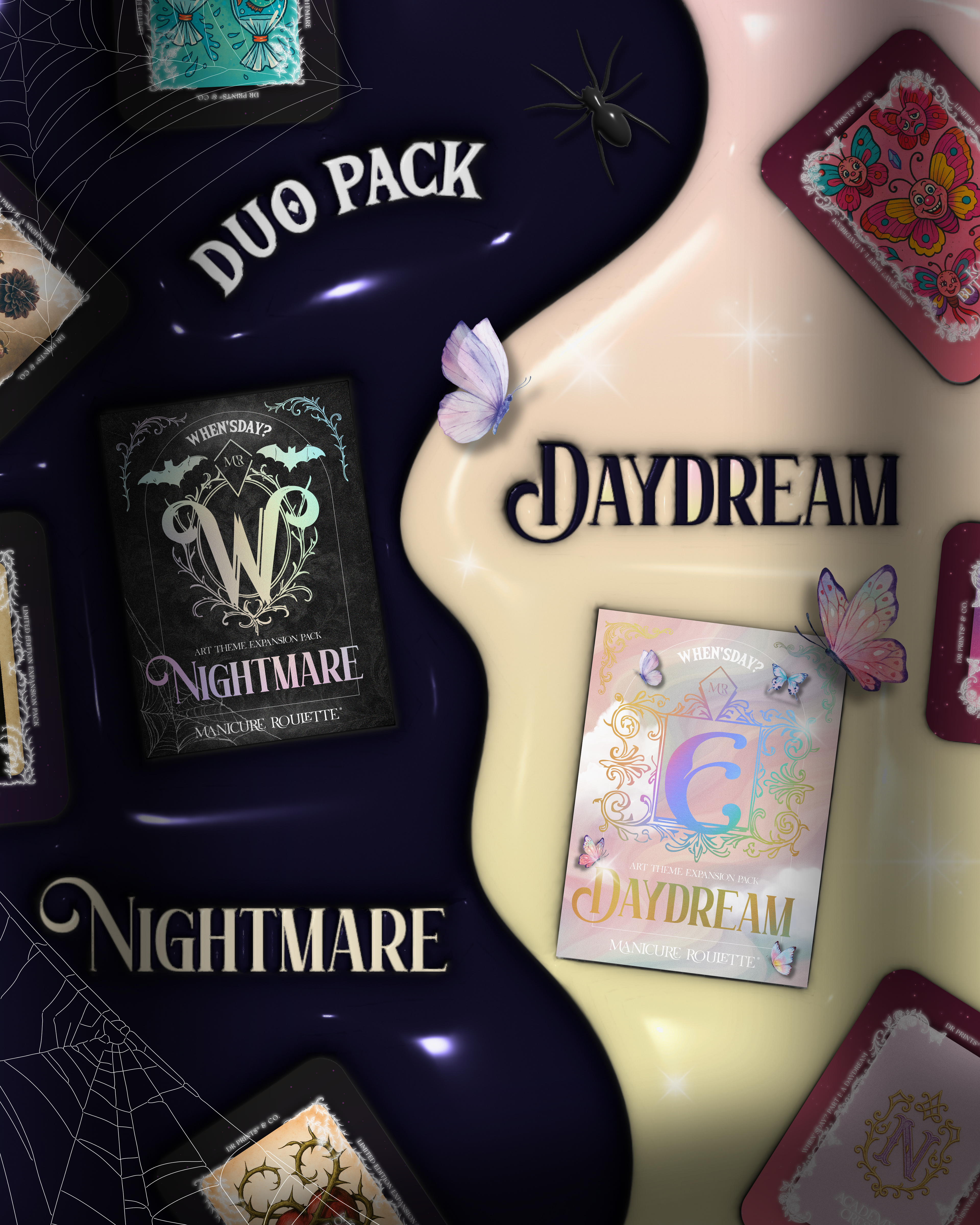 Manicure Roulette When'sDay | Limited Edition Art Theme Expansion Pack Duo