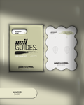 Paint Cure Peel Nail Guides Size Range Kit | 15 Reusable Individual Nail Guides