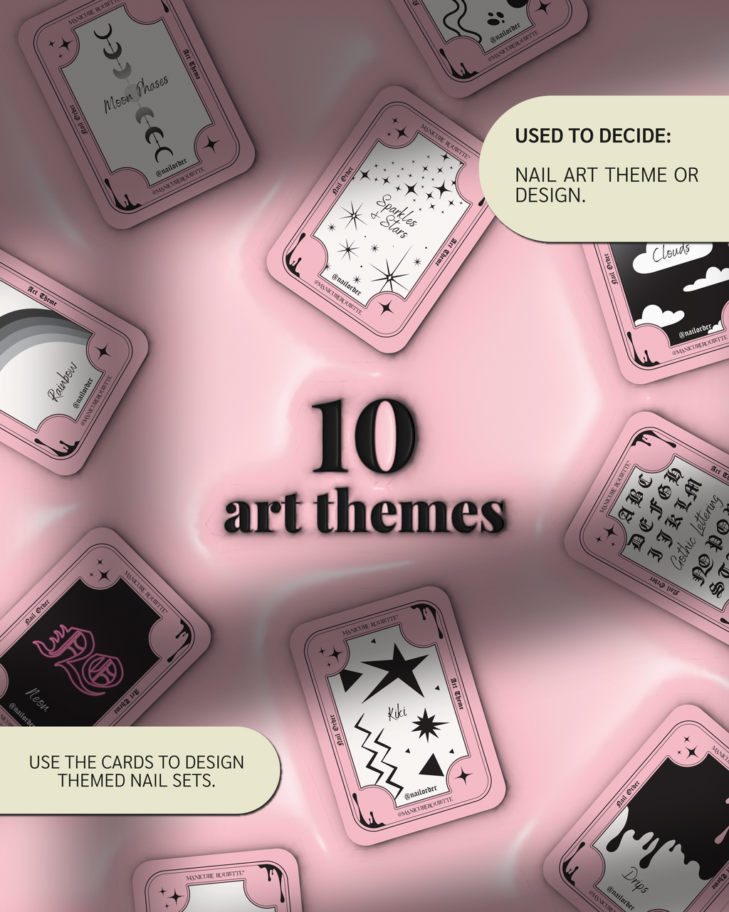 Nail Order x Manicure Roulette | Special Edition Art Theme & Colour Palette Set