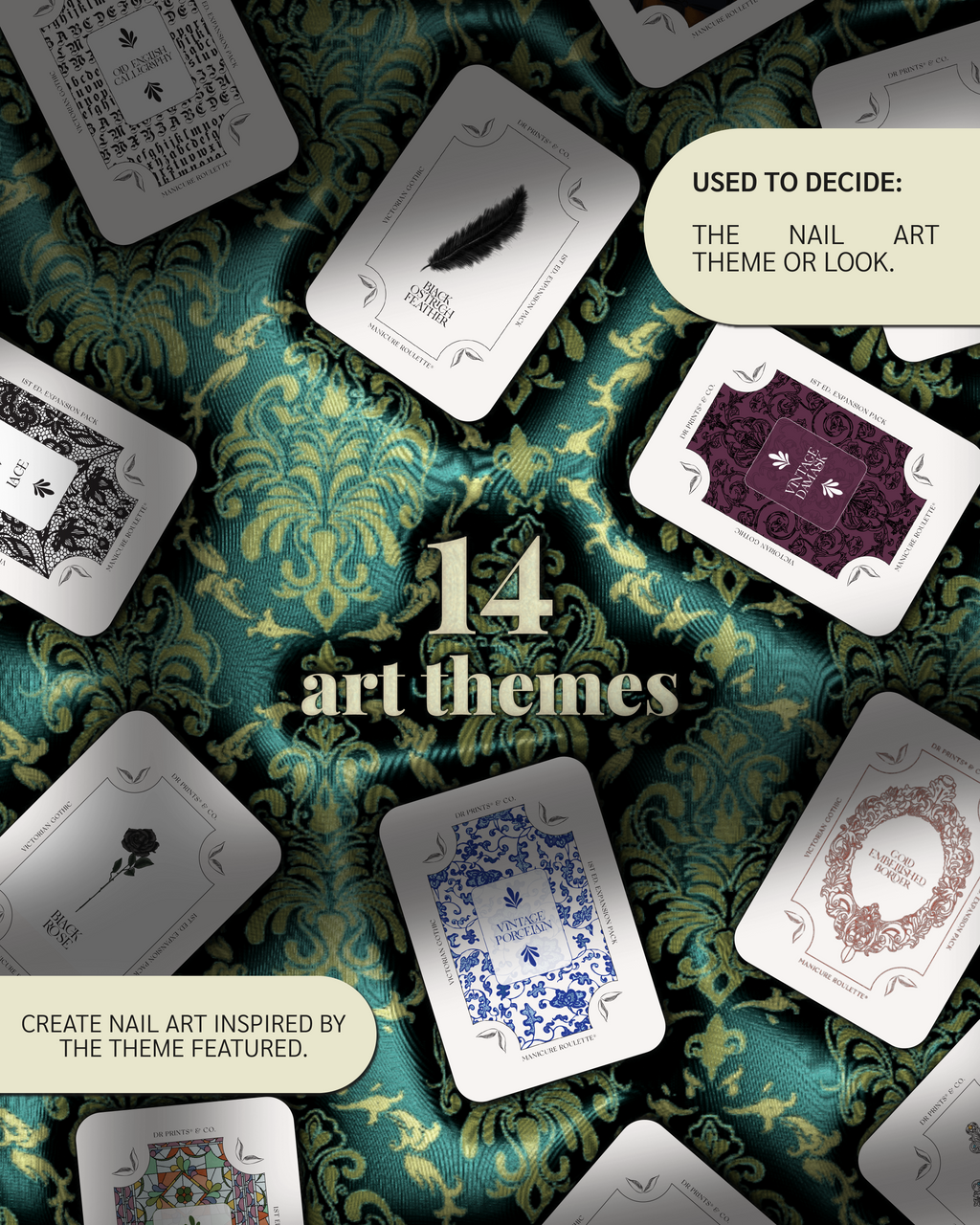 Manicure Roulette Victorian Gothic | Art Theme Expansion Pack