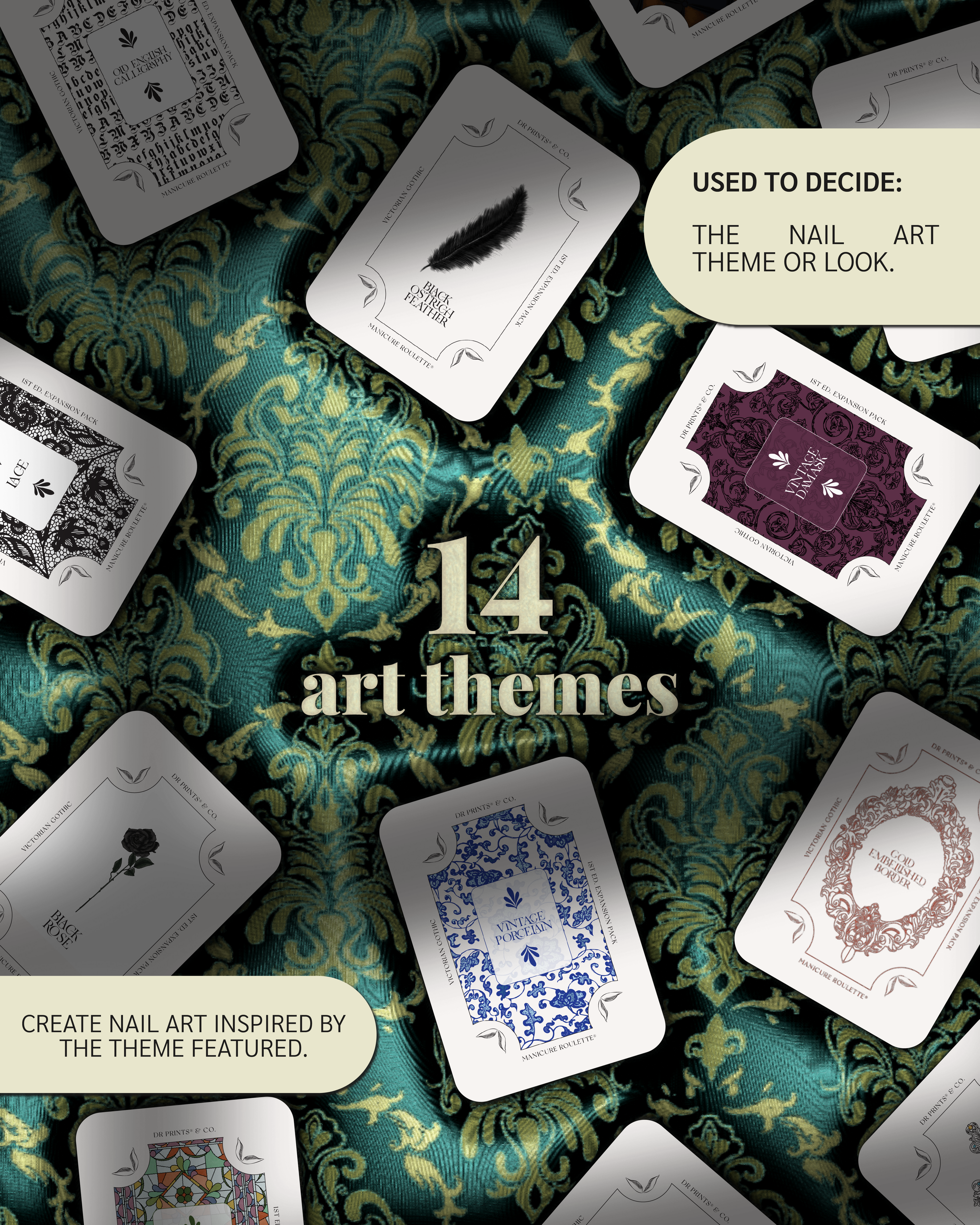 Manicure Roulette Victorian Gothic | Art Theme Expansion Pack