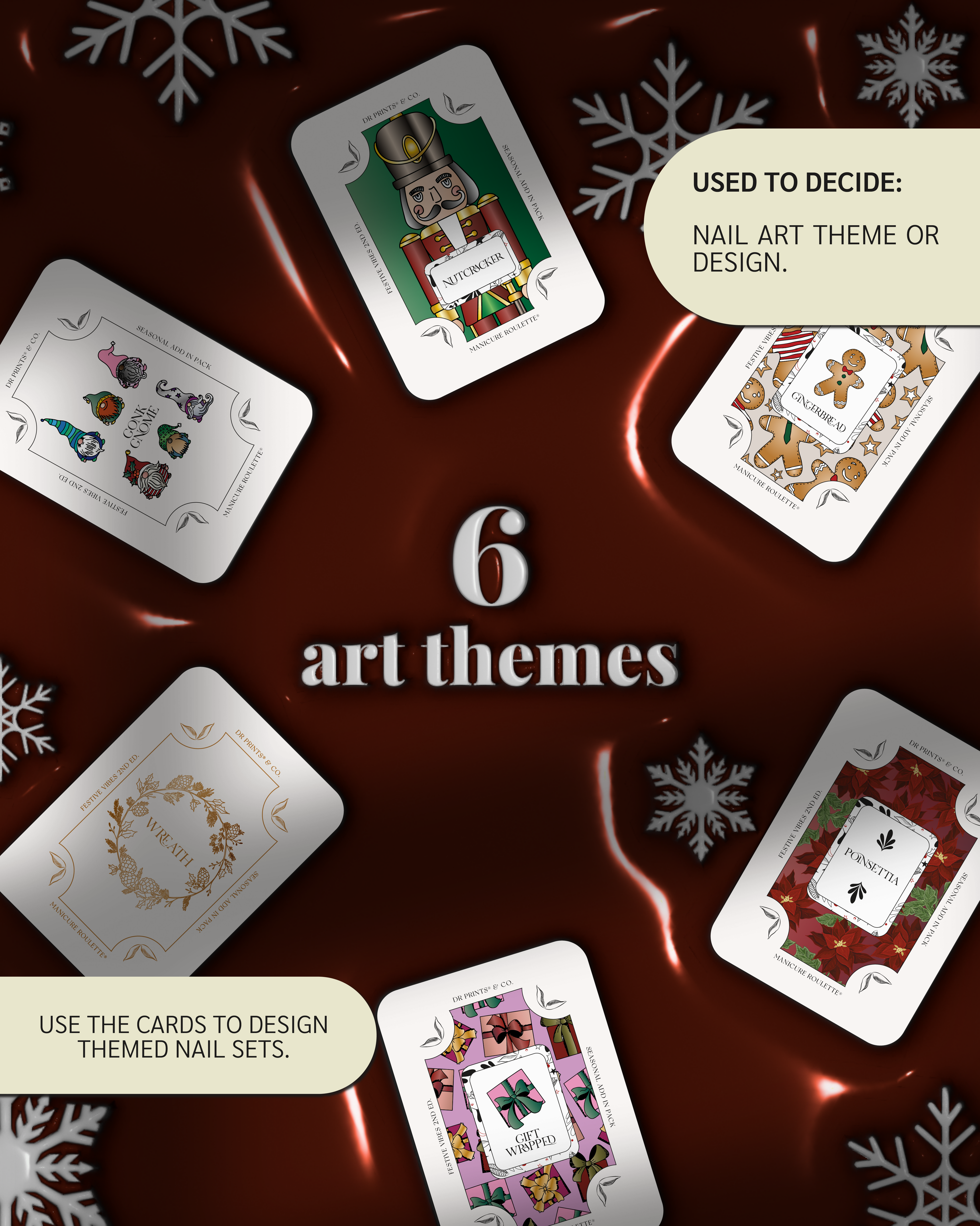 Manicure Roulette Festive Vibes | Christmas Holiday Seasonal Add-In Expansion Pack