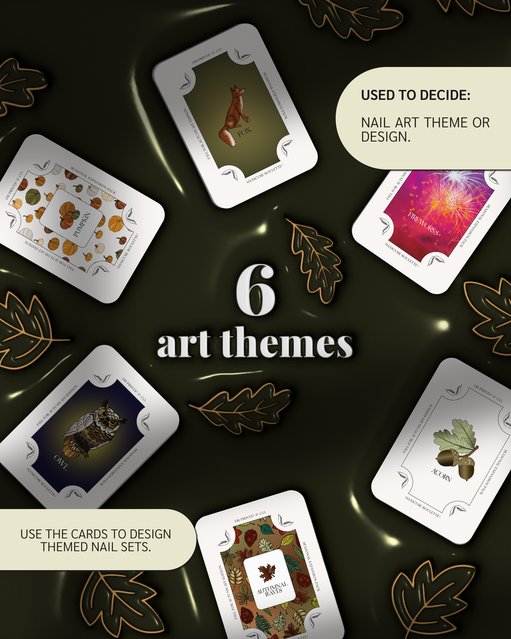Manicure Roulette Fall For Autumn | Autumnal Fall Seasonal Expansion Pack
