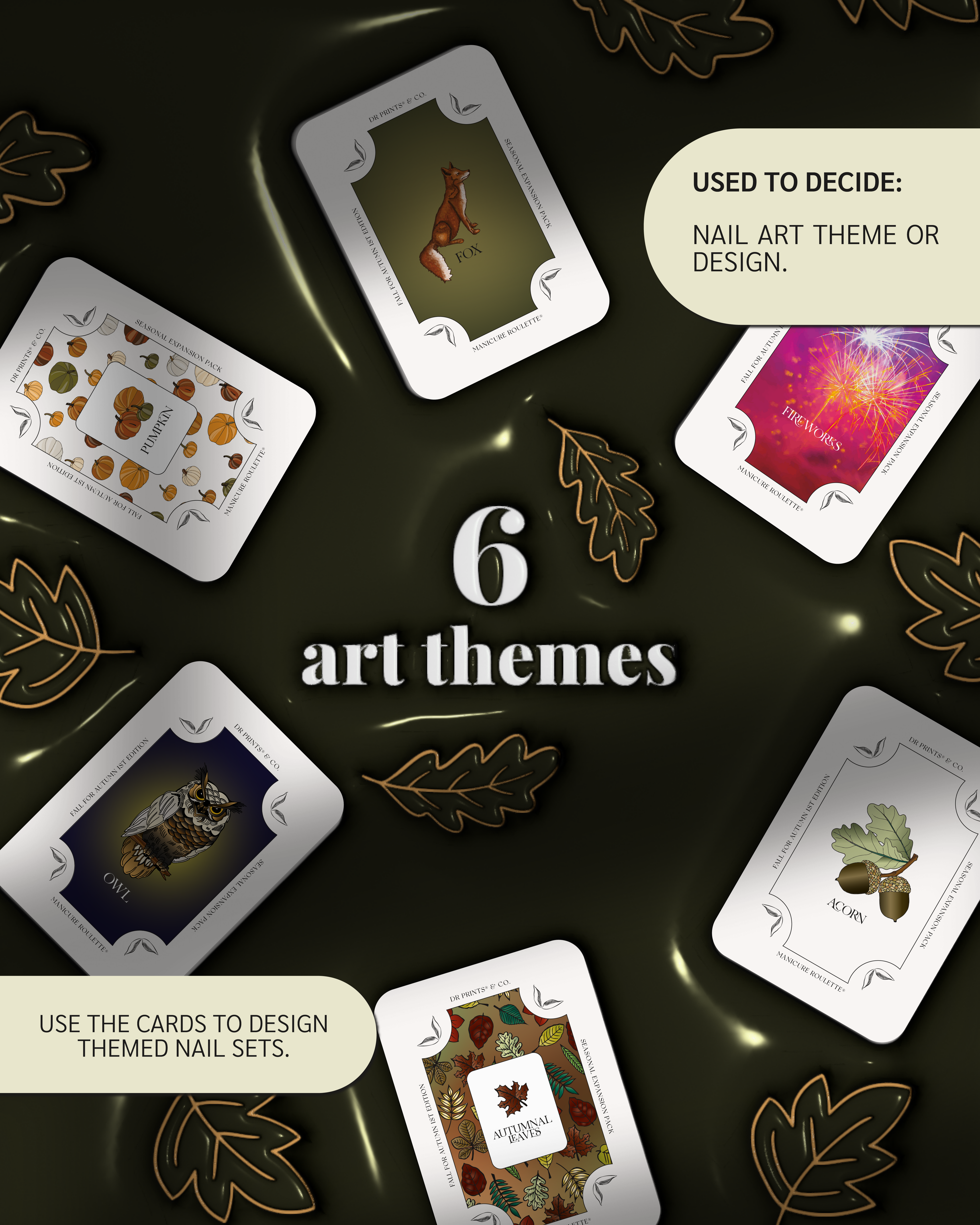 Manicure Roulette Fall For Autumn | Autumnal Fall Seasonal Expansion Pack