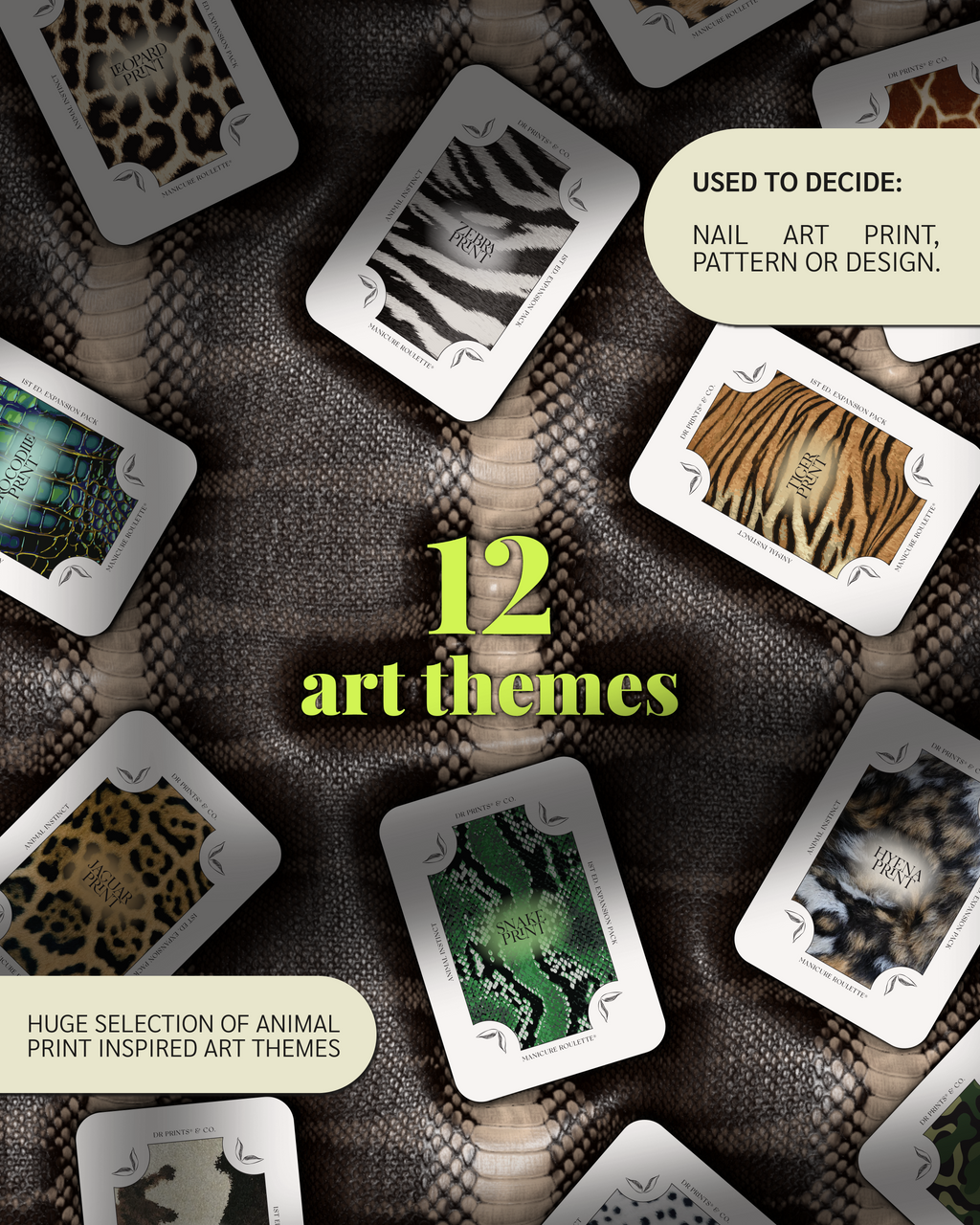 Manicure Roulette Animal Instinct | Art Theme Expansion Pack
