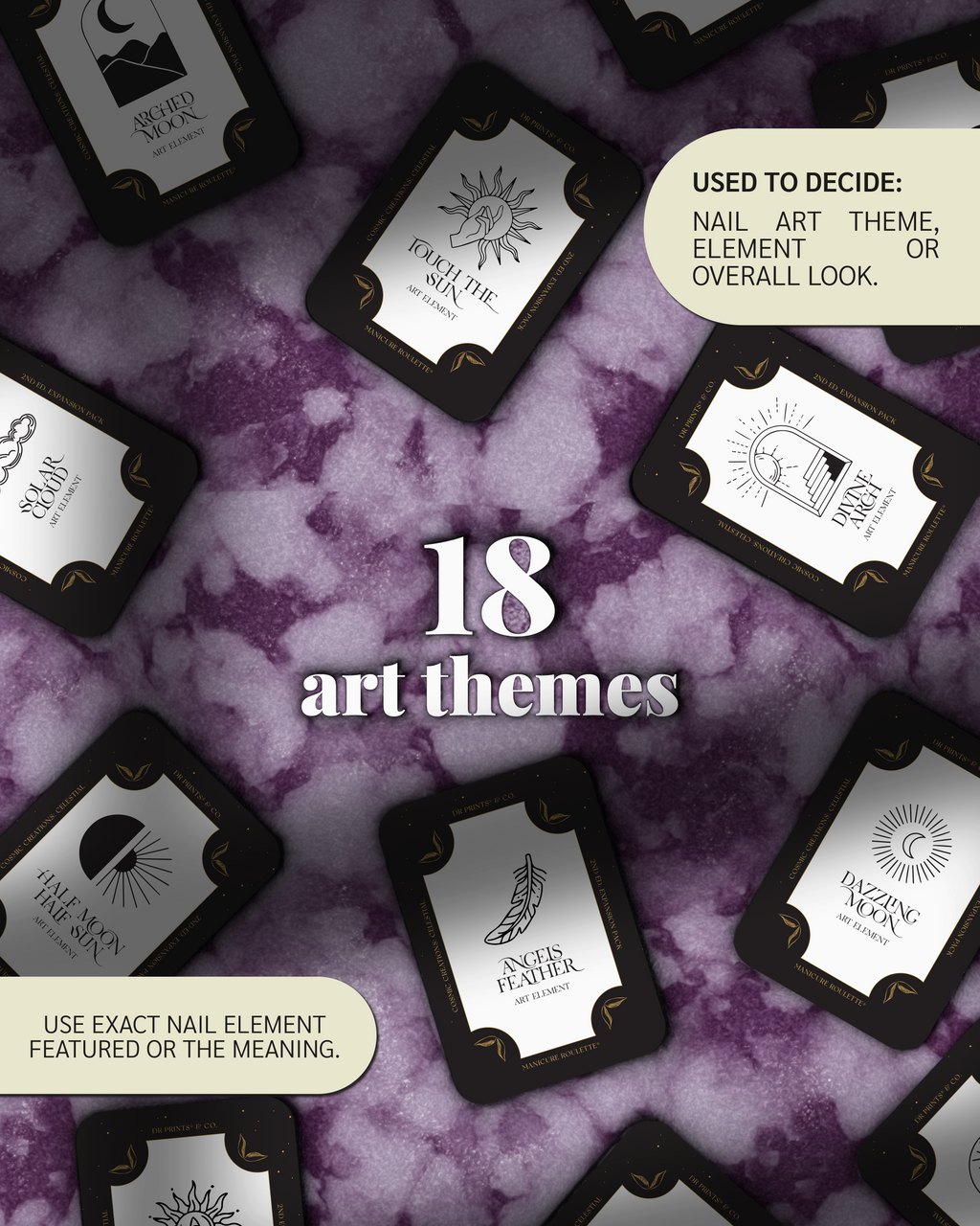 Manicure Roulette Cosmic Creation: Celestial | Art Theme Expansion Pack