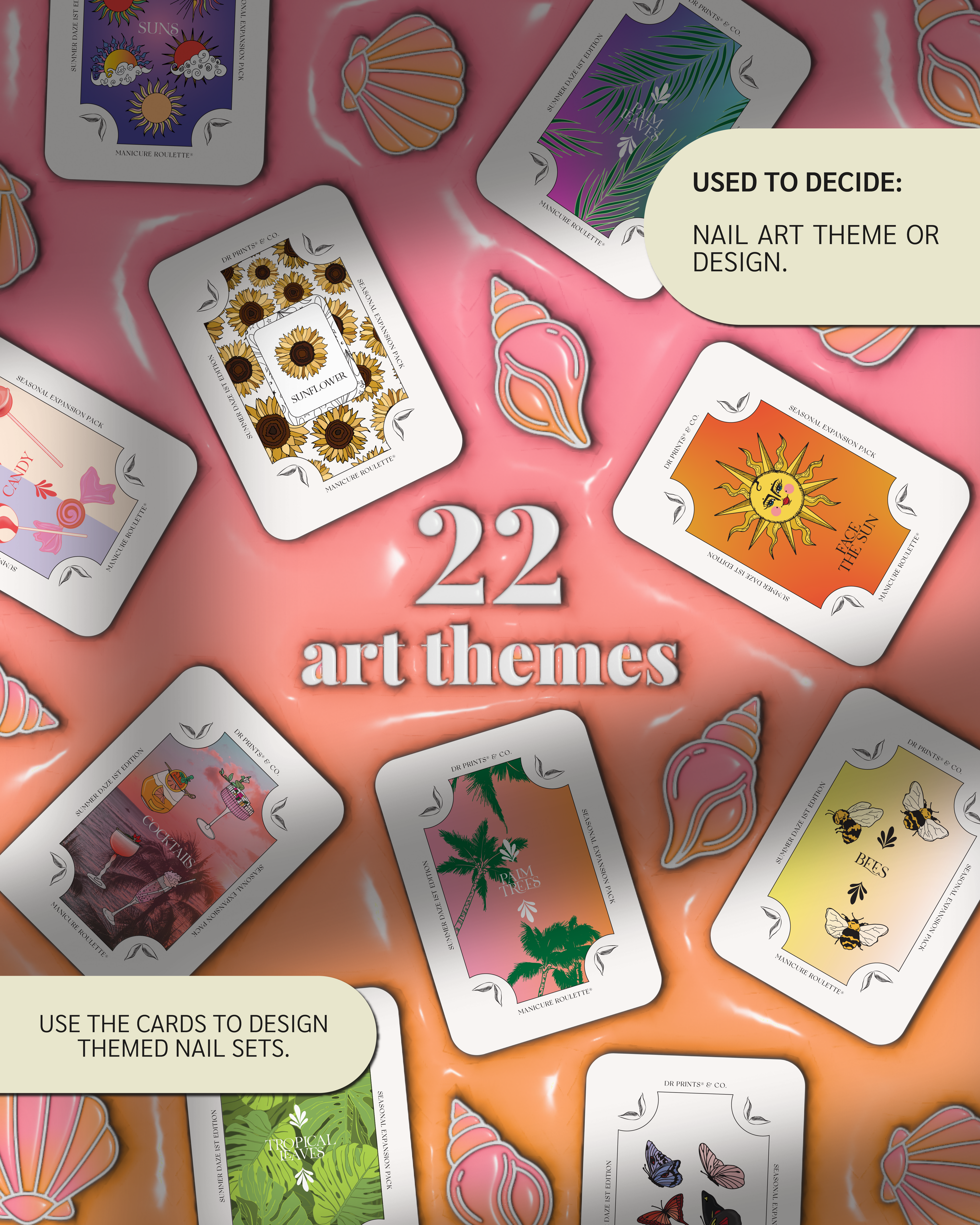 Manicure Roulette Summer Daze | Summer Holiday Seasonal Expansion Pack