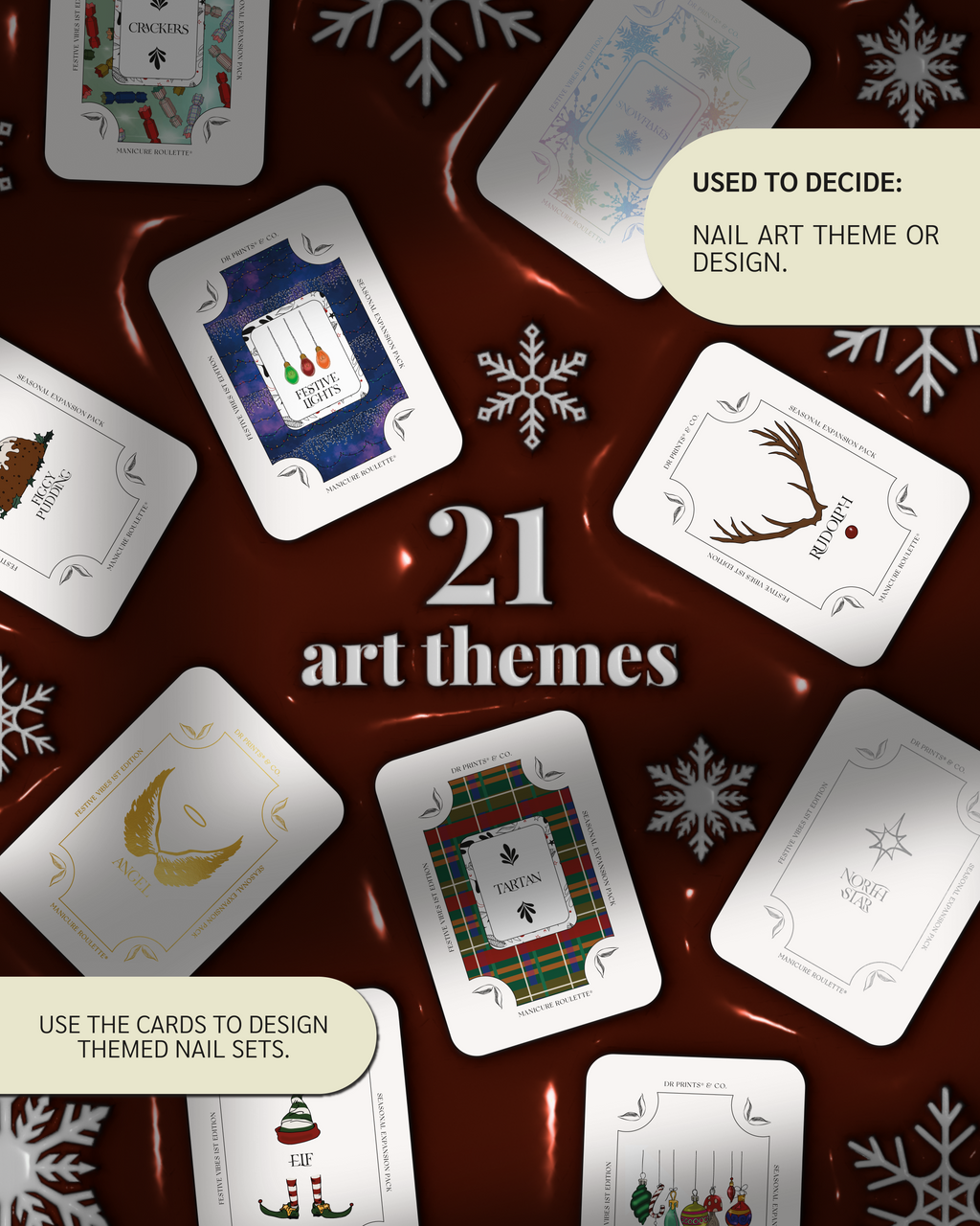 Manicure Roulette Festive Vibes | Christmas Holiday Seasonal Expansion Pack