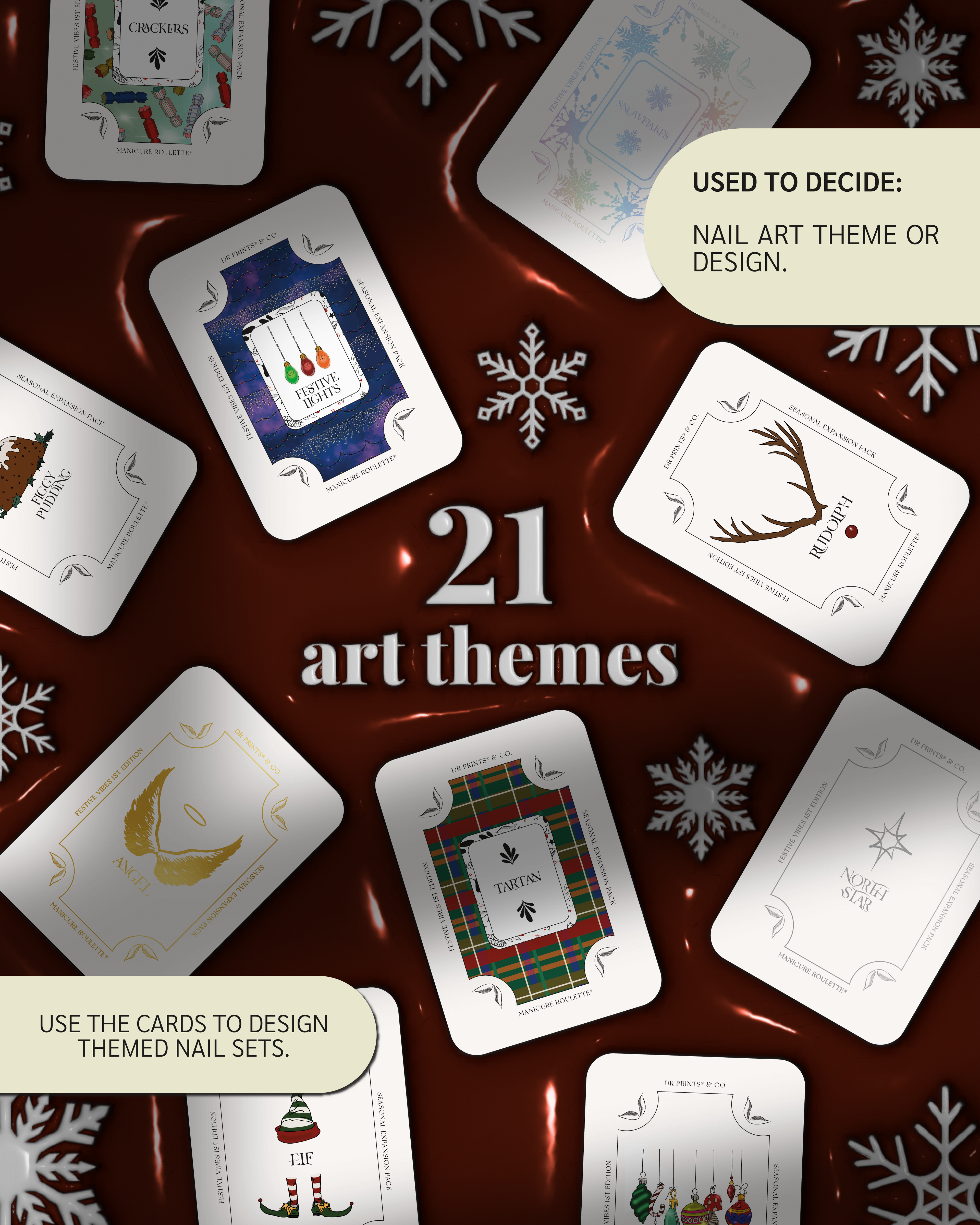 Manicure Roulette Festive Vibes | Christmas Holiday Seasonal Expansion Pack