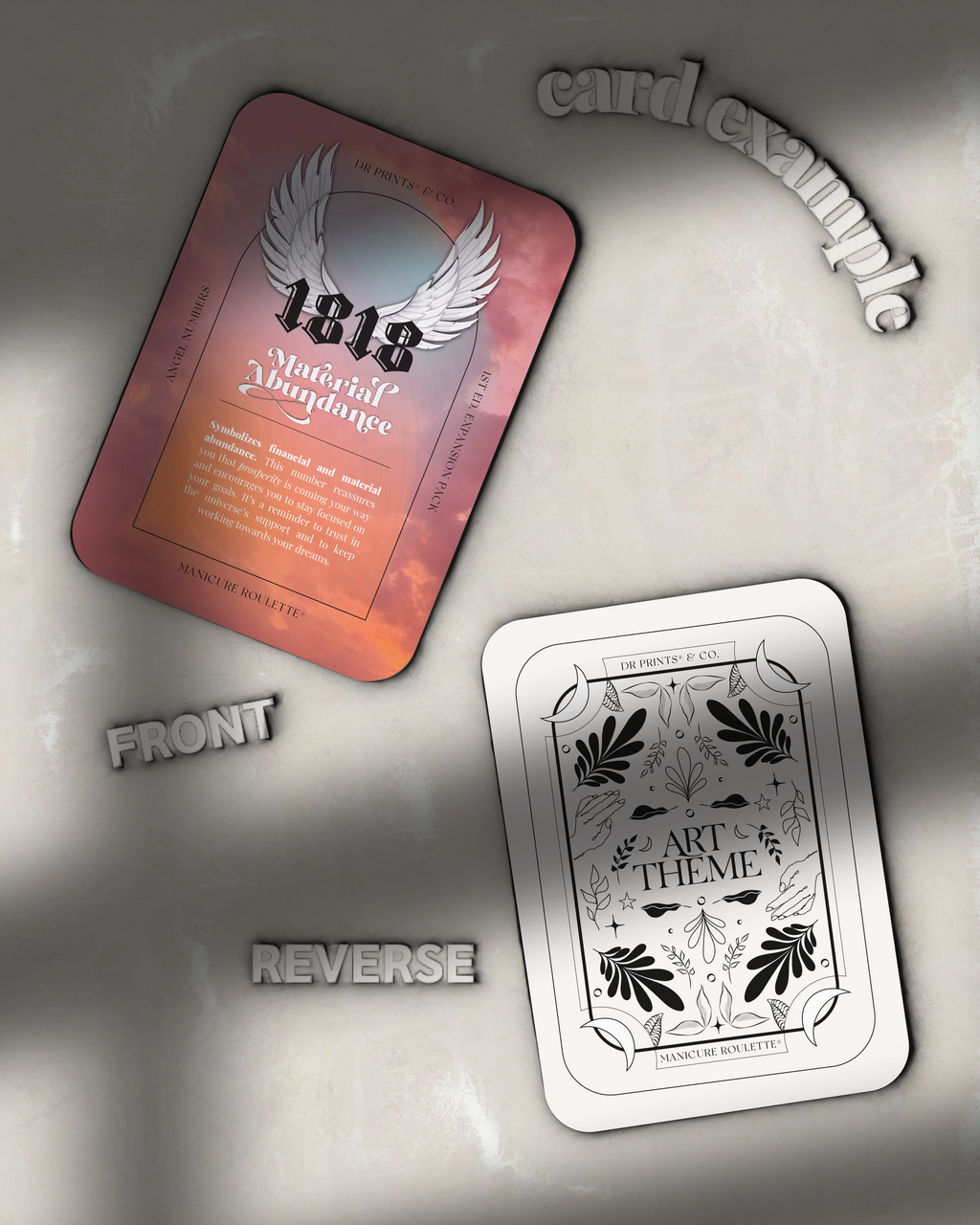 Manicure Roulette Angel Numbers | Art Theme Expansion Pack