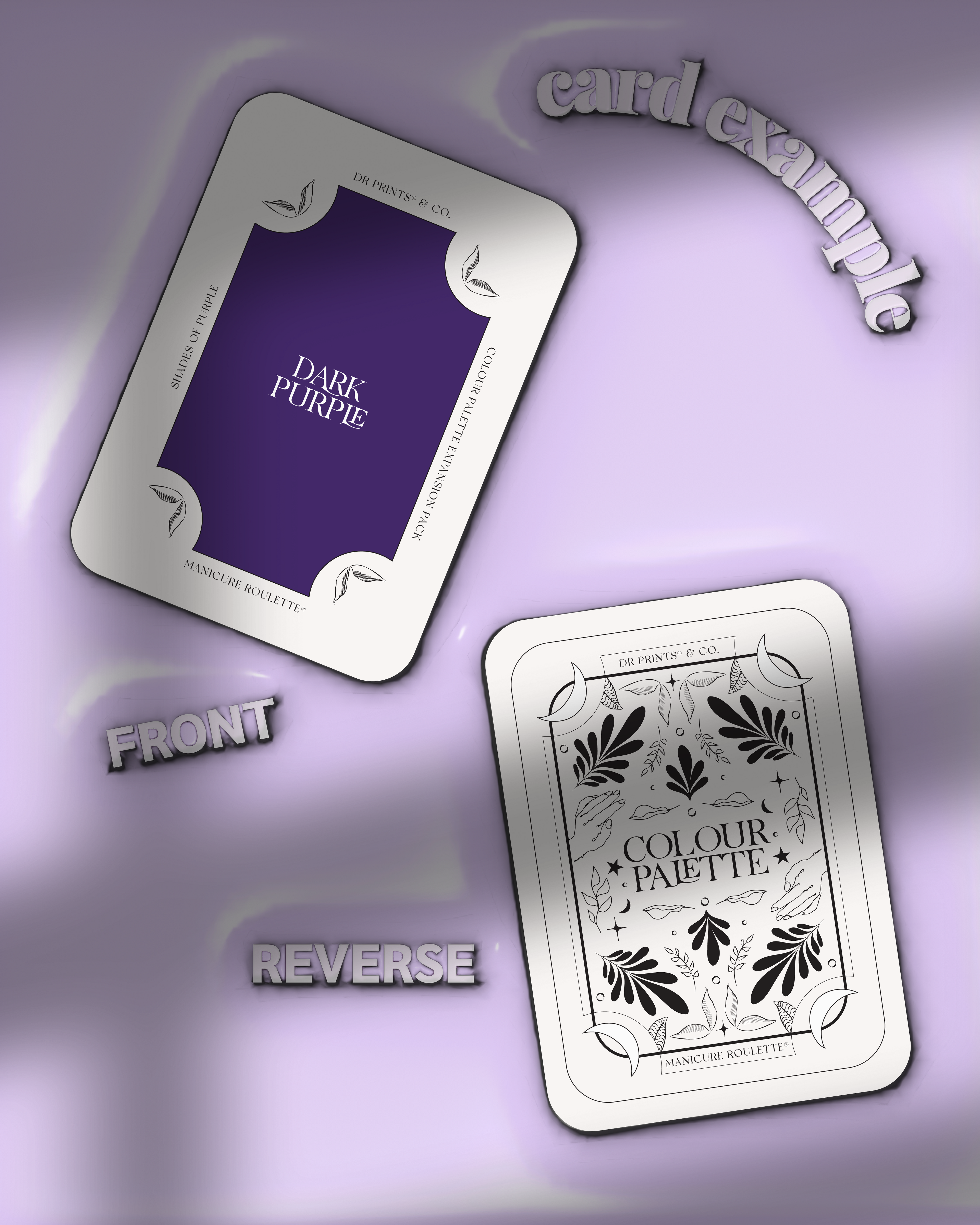 Manicure Roulette Shades of Purple | Purple Colours Colour Palette Expansion Pack
