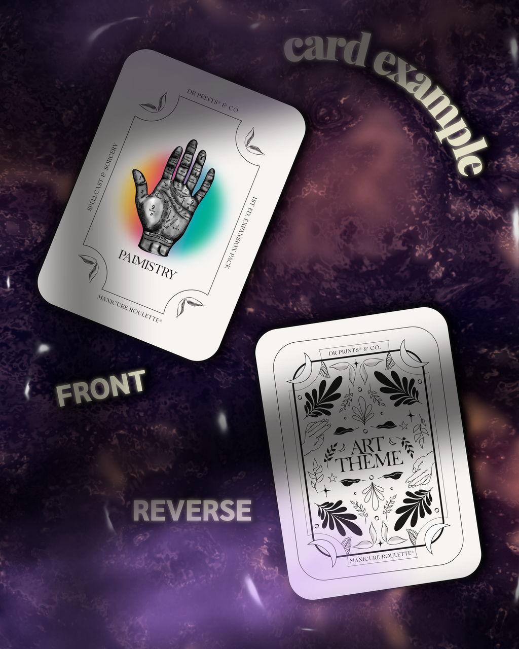 Manicure Roulette Spellcast & Sorcery | Mystical & Magic Art Theme Expansion Pack