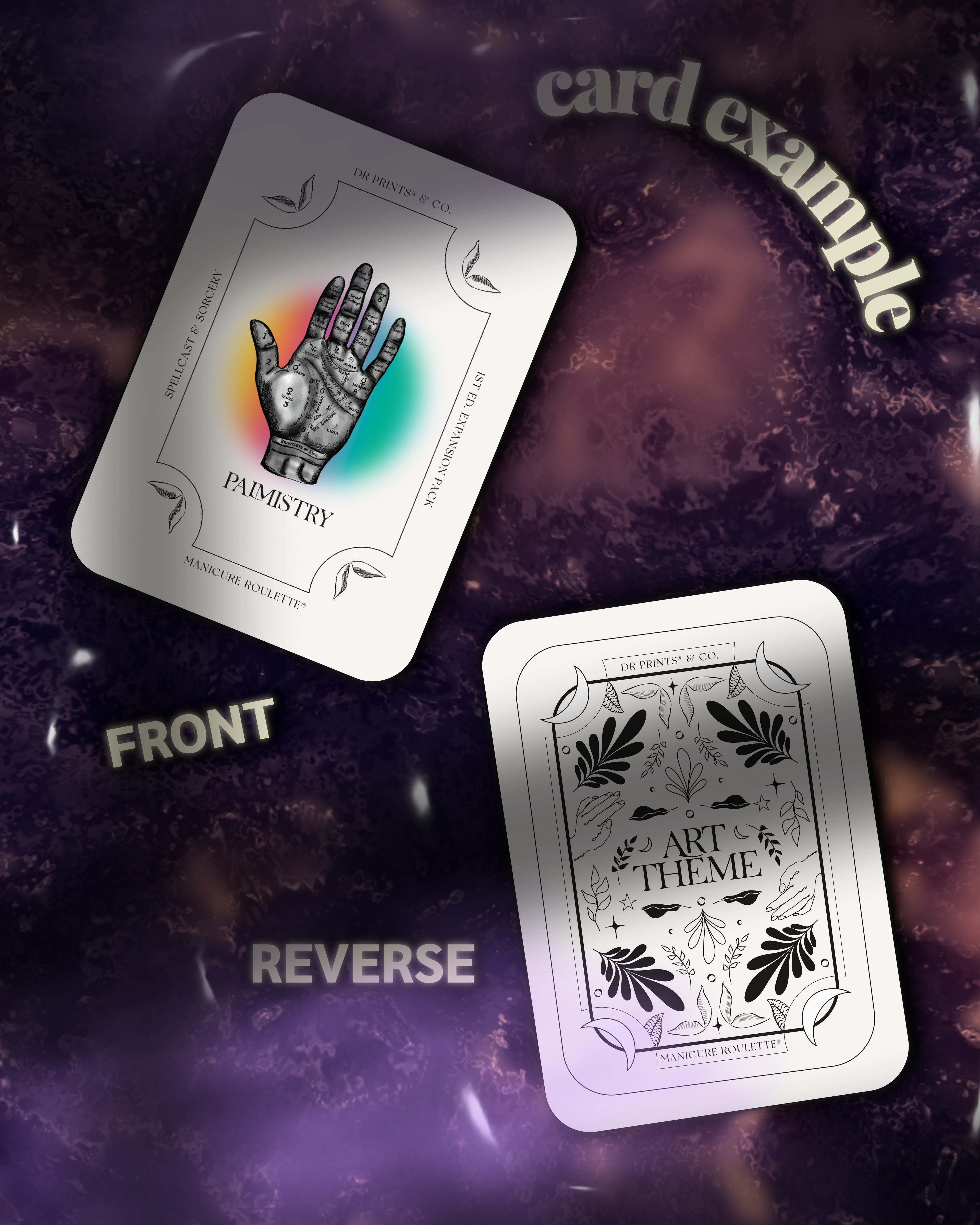 Manicure Roulette Spellcast & Sorcery | Mystical & Magic Art Theme Expansion Pack