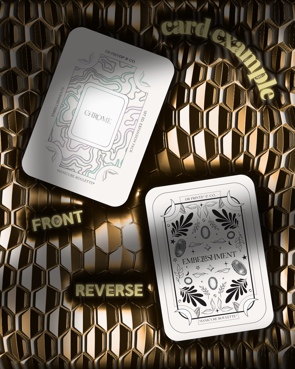 Manicure Roulette Embellishments | Glitter, Chrome, Decals + More Embellishments Expansion Pack
