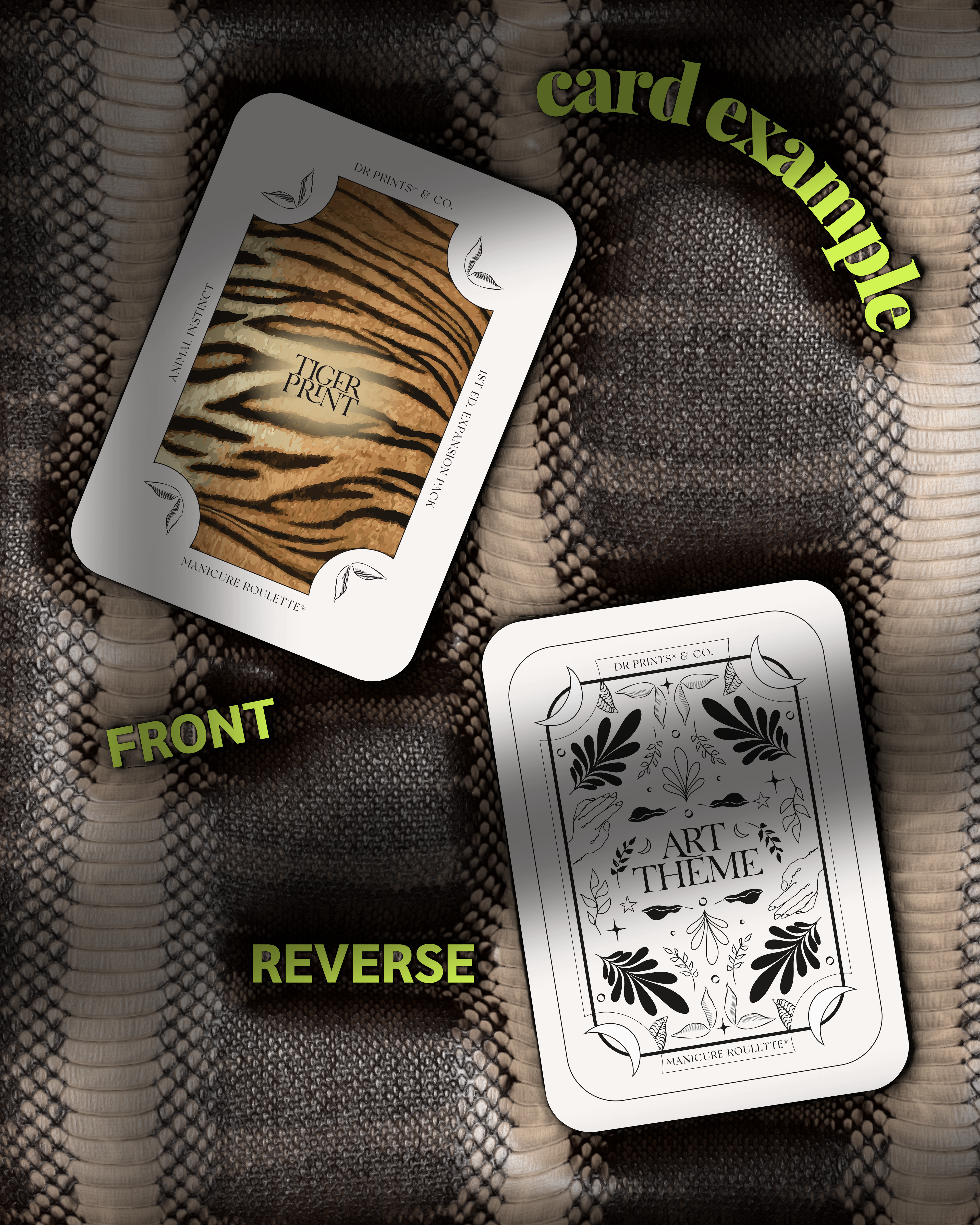 Manicure Roulette Animal Instinct | Art Theme Expansion Pack