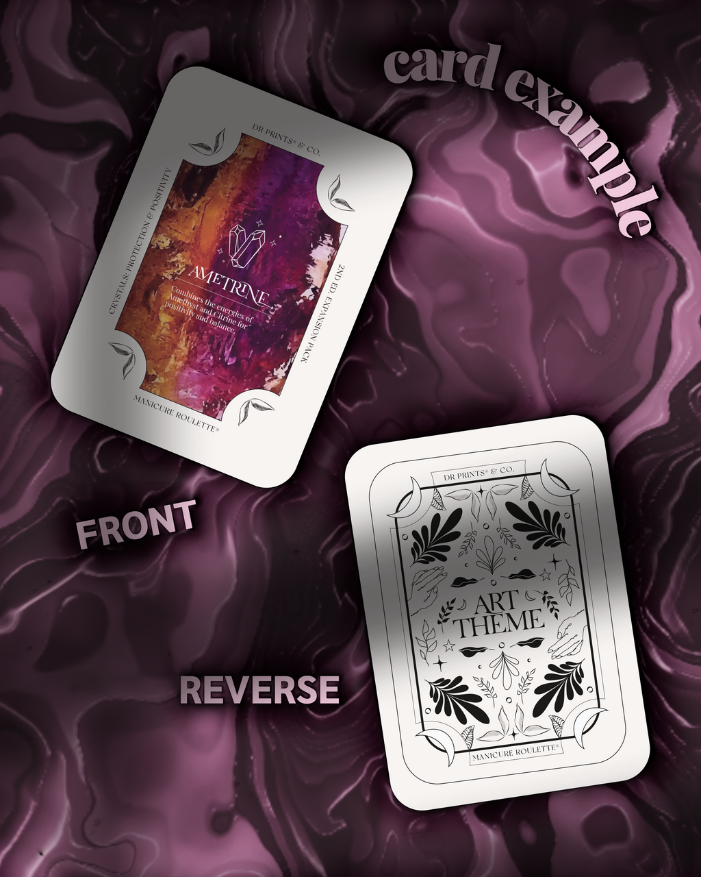 Manicure Roulette Crystals: Protection & Positivity | Art Theme Expansion Pack