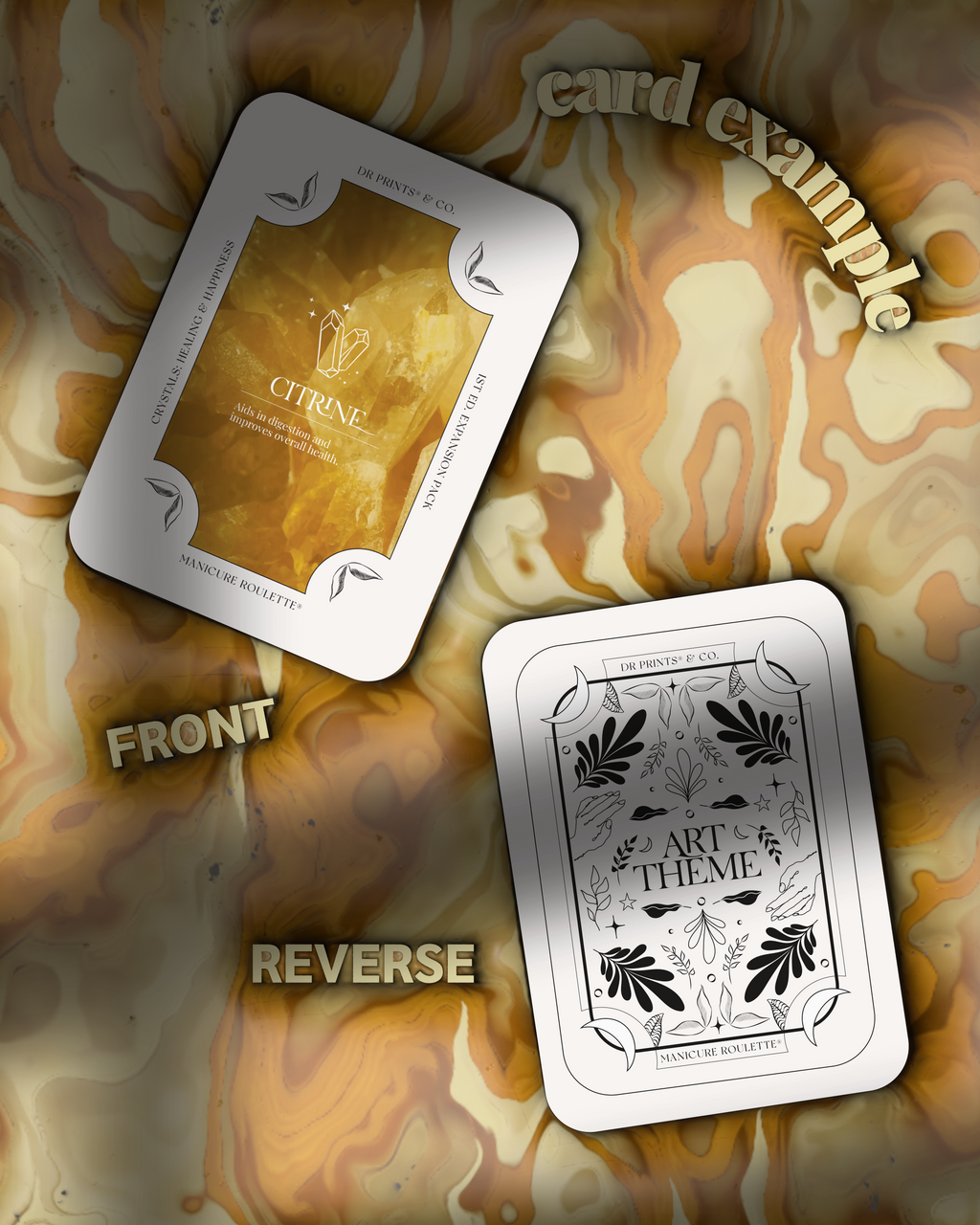 Manicure Roulette Crystals: Healing & Happiness | Art Theme Expansion Pack