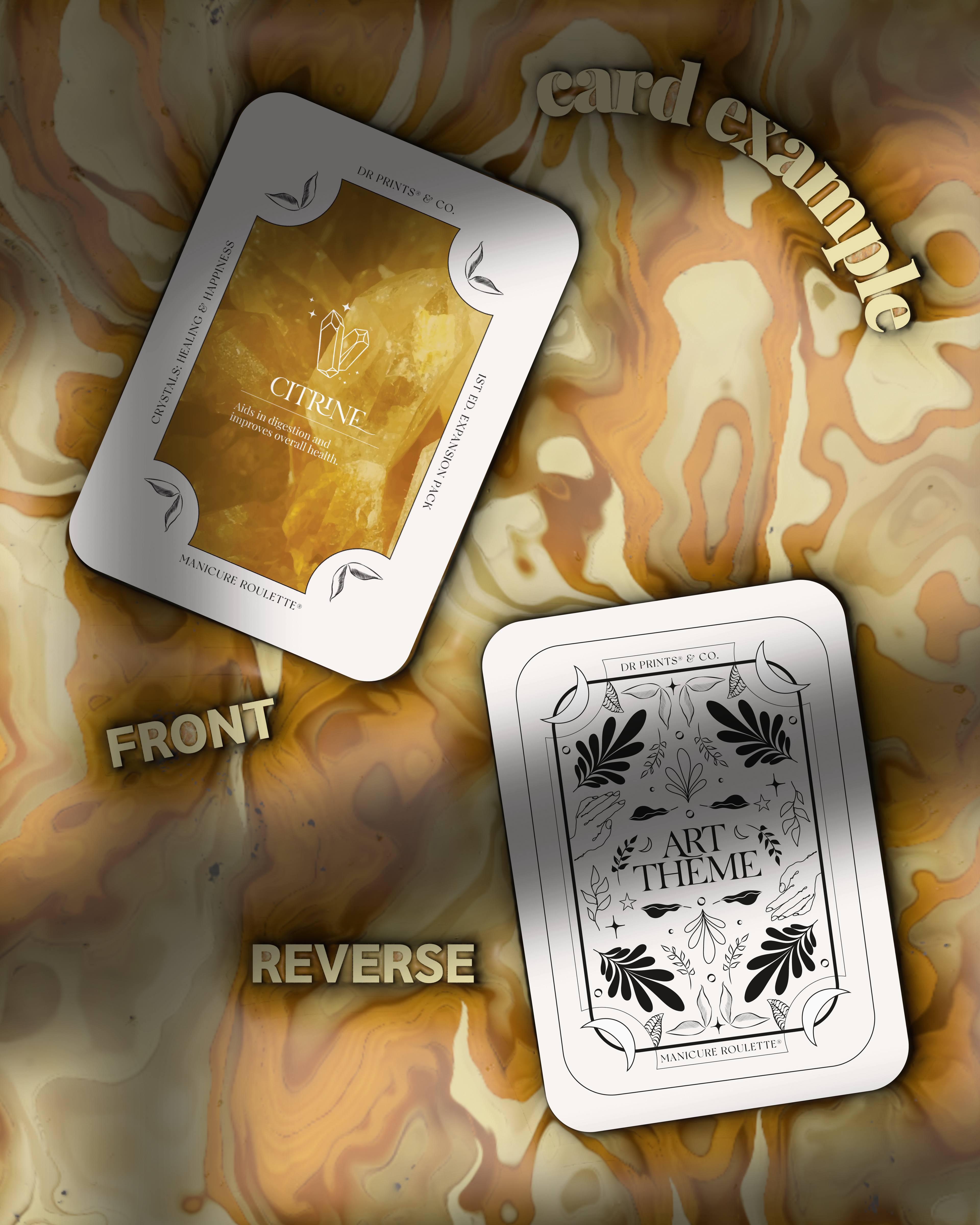 Manicure Roulette Crystals: Healing & Happiness | Art Theme Expansion Pack