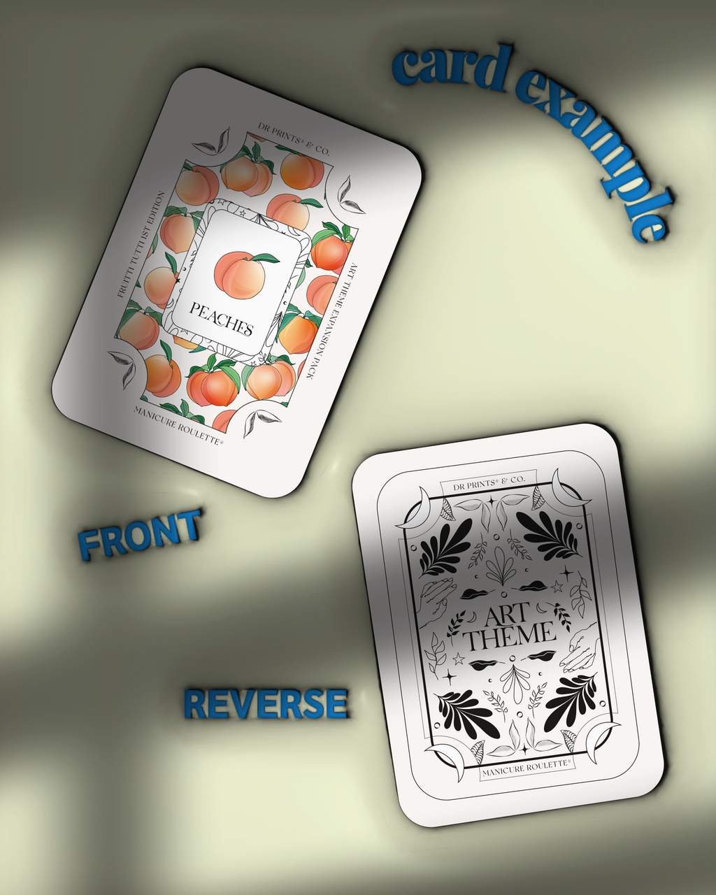 Manicure Roulette Fruitti Tutti | Fruit Art Theme Expansion Pack