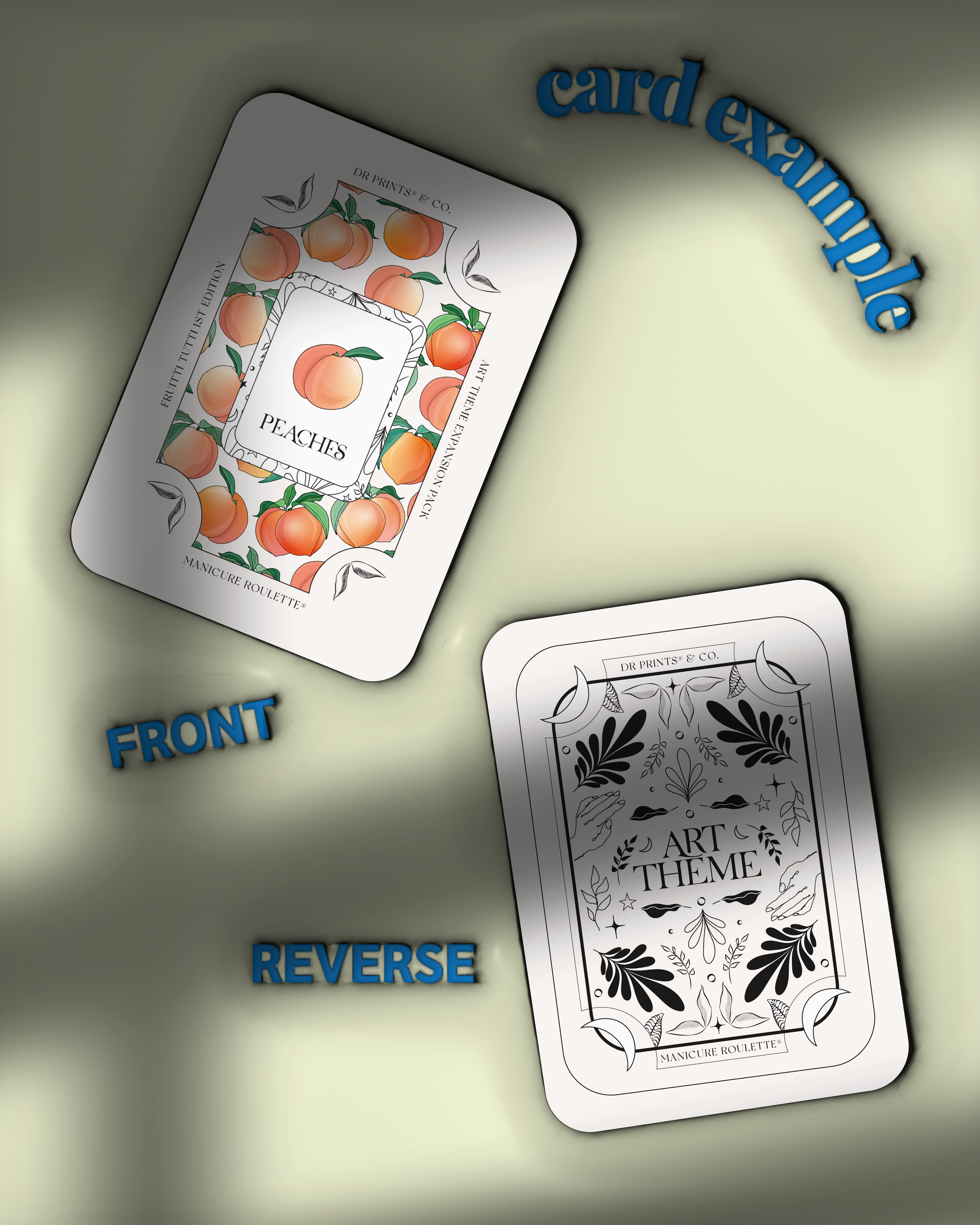Manicure Roulette Fruitti Tutti | Fruit Art Theme Expansion Pack
