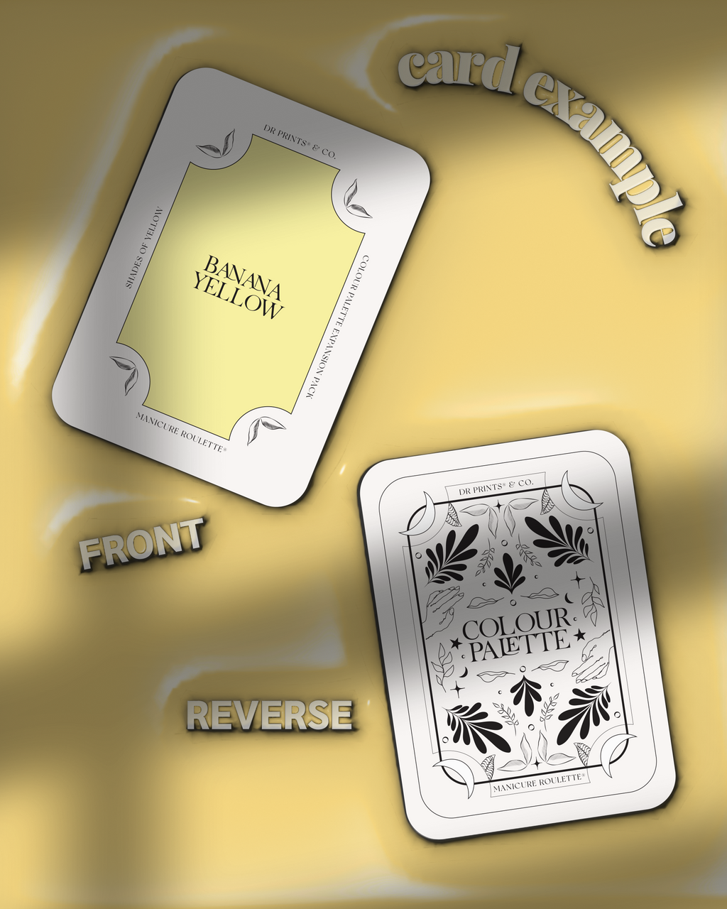 Manicure Roulette Shades of Yellow | Yellow Colours Colour Palette Expansion Pack