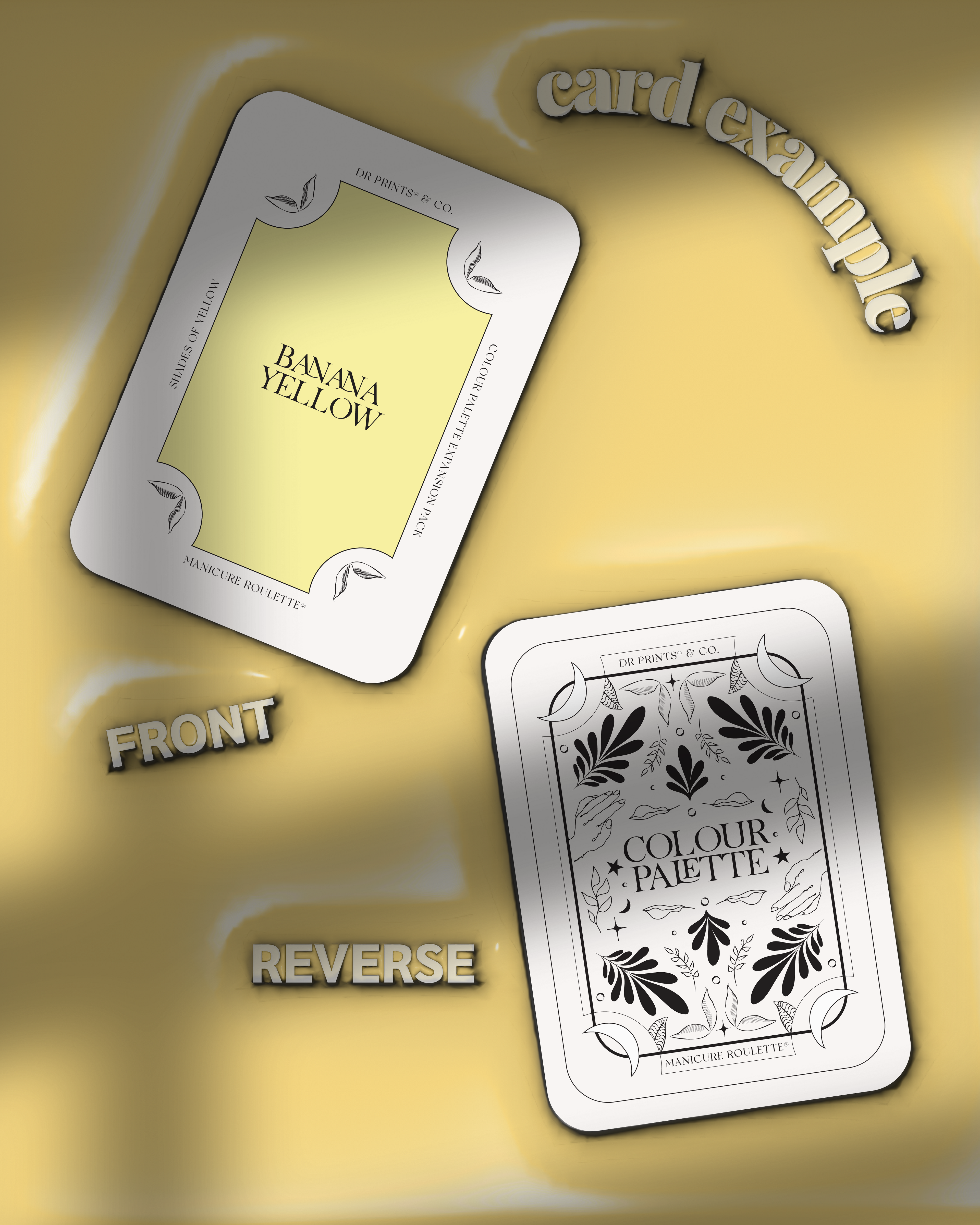 Manicure Roulette Shades of Yellow | Yellow Colours Colour Palette Expansion Pack