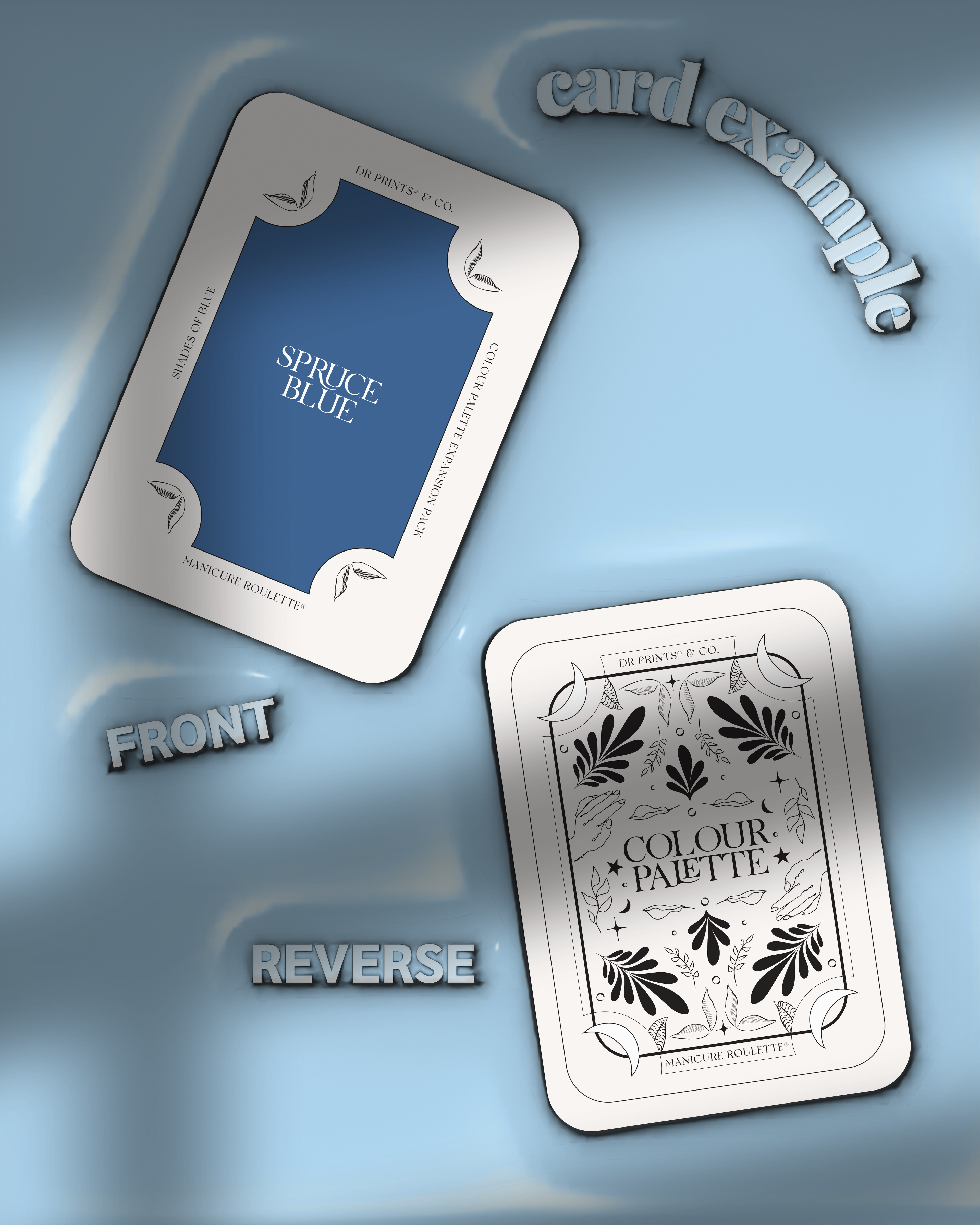 Manicure Roulette Shades of Blue | Blue Colours Colour Palette Expansion Pack