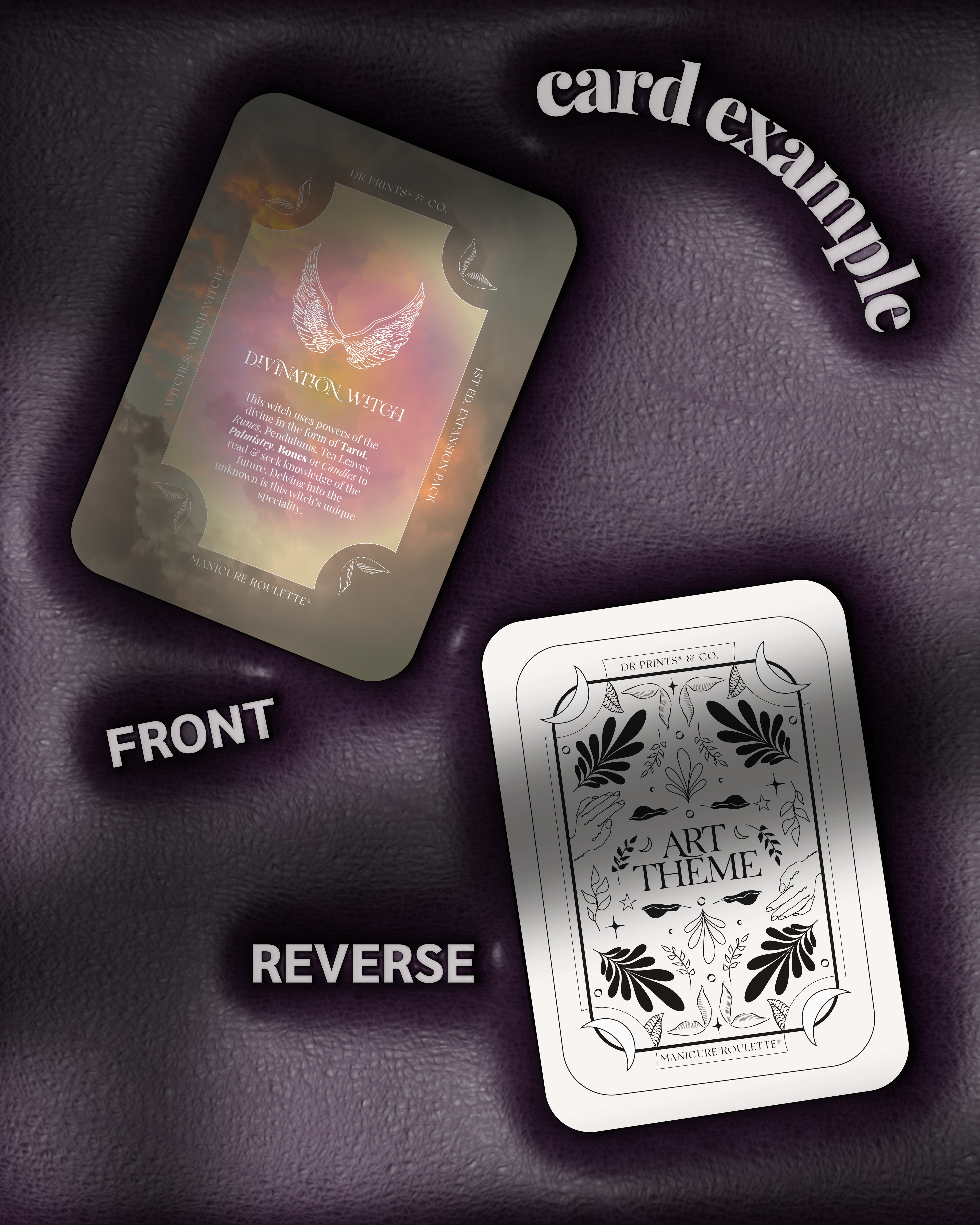 Manicure Roulette Witches Which Witch? | Art Theme Expansion Pack