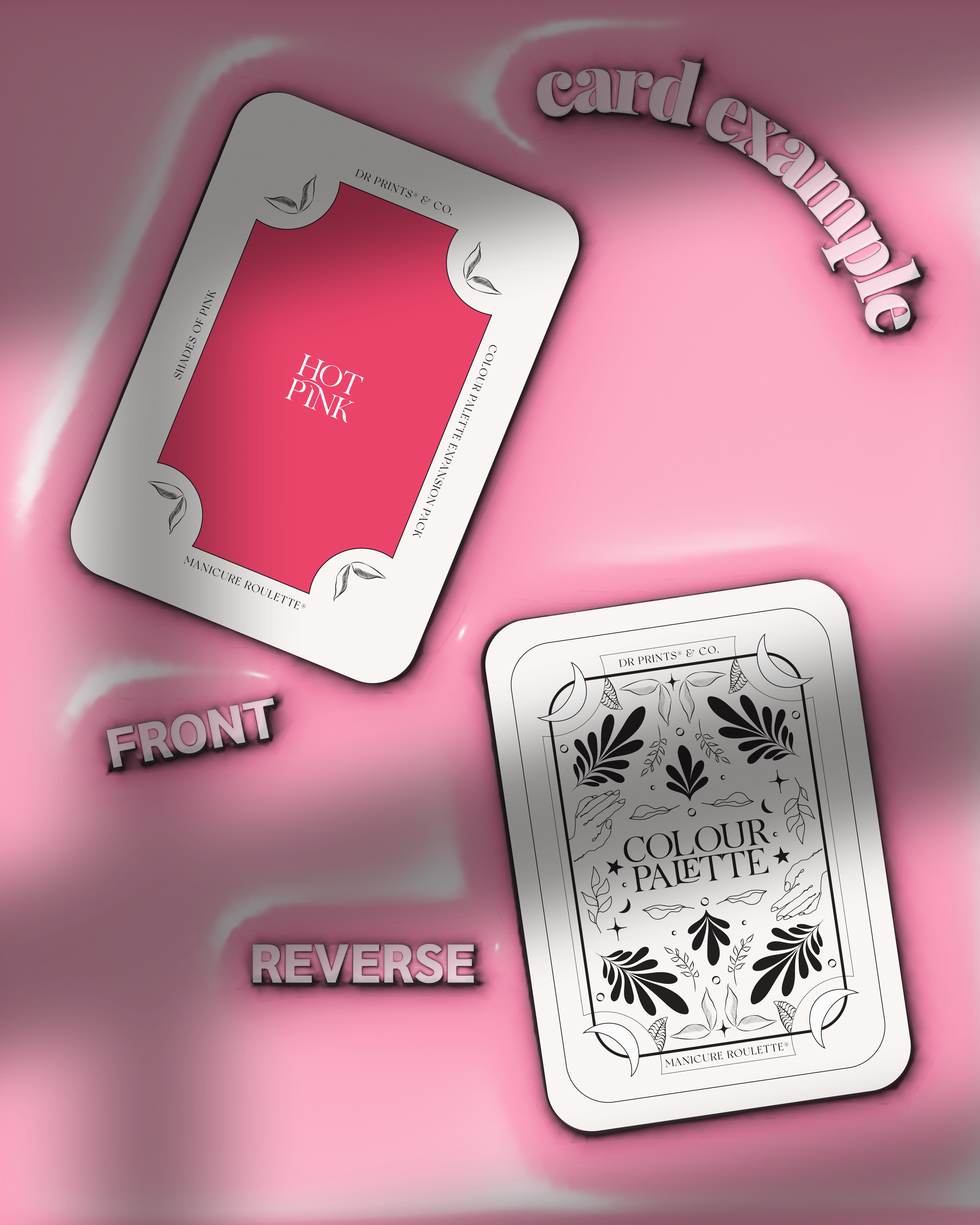 Manicure Roulette Shades of Pink | Pink Colours Colour Palette Expansion Pack
