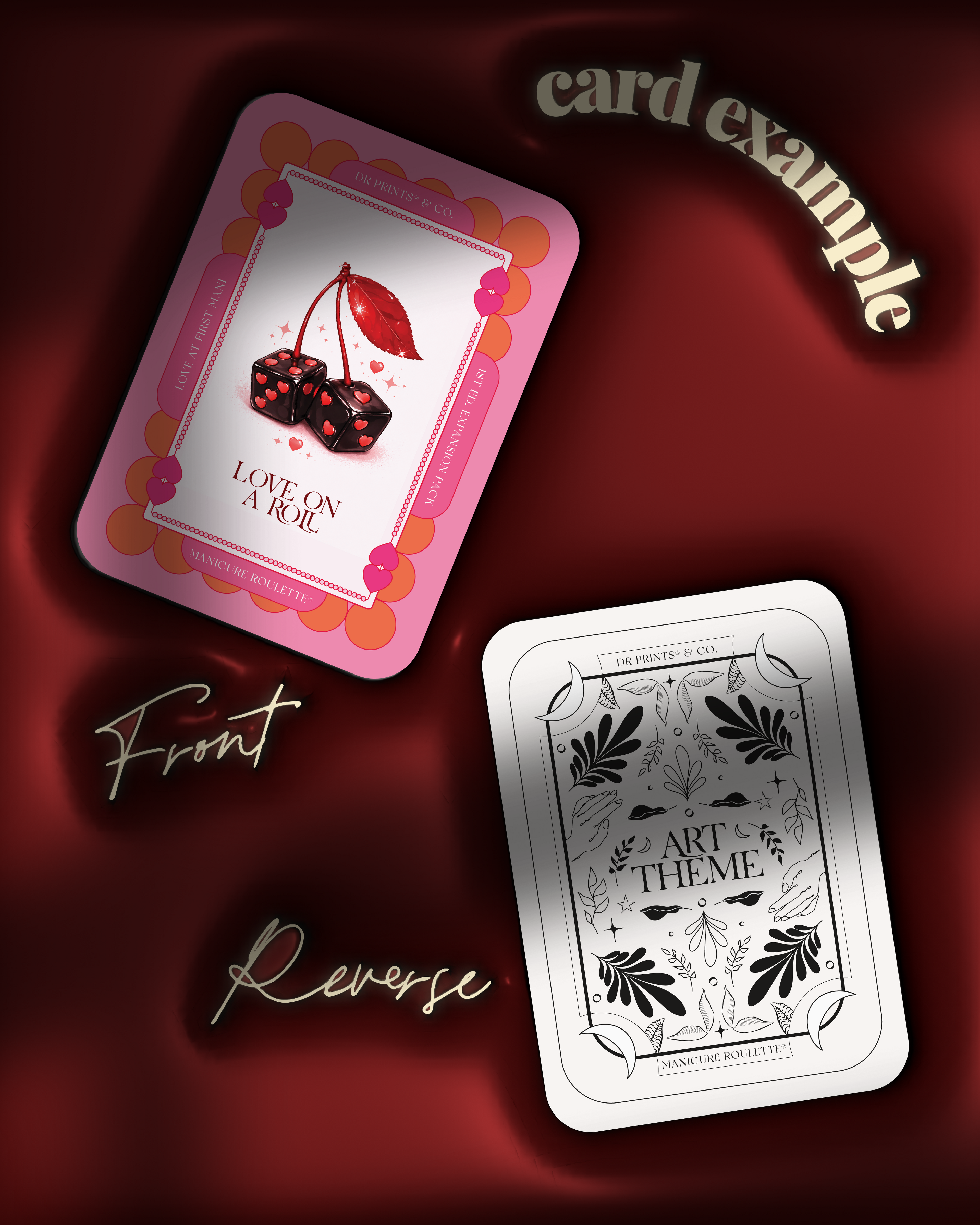 Manicure Roulette Love At First Mani | Art Theme Expansion Pack