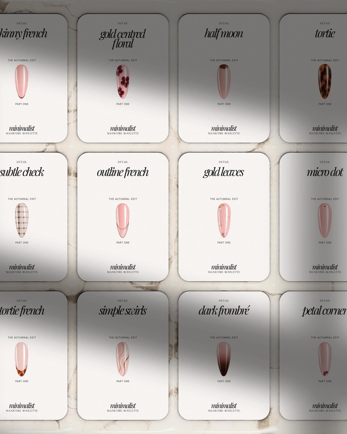 Manicure Roulette Minimalist | Detail Expansion Pack | The Autumnal Edit Part One