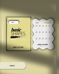 Paint Cure Peel Basic Shapes Shape Guide Kit | 10 Reusable Guides to Pre-make Gel Nail Art