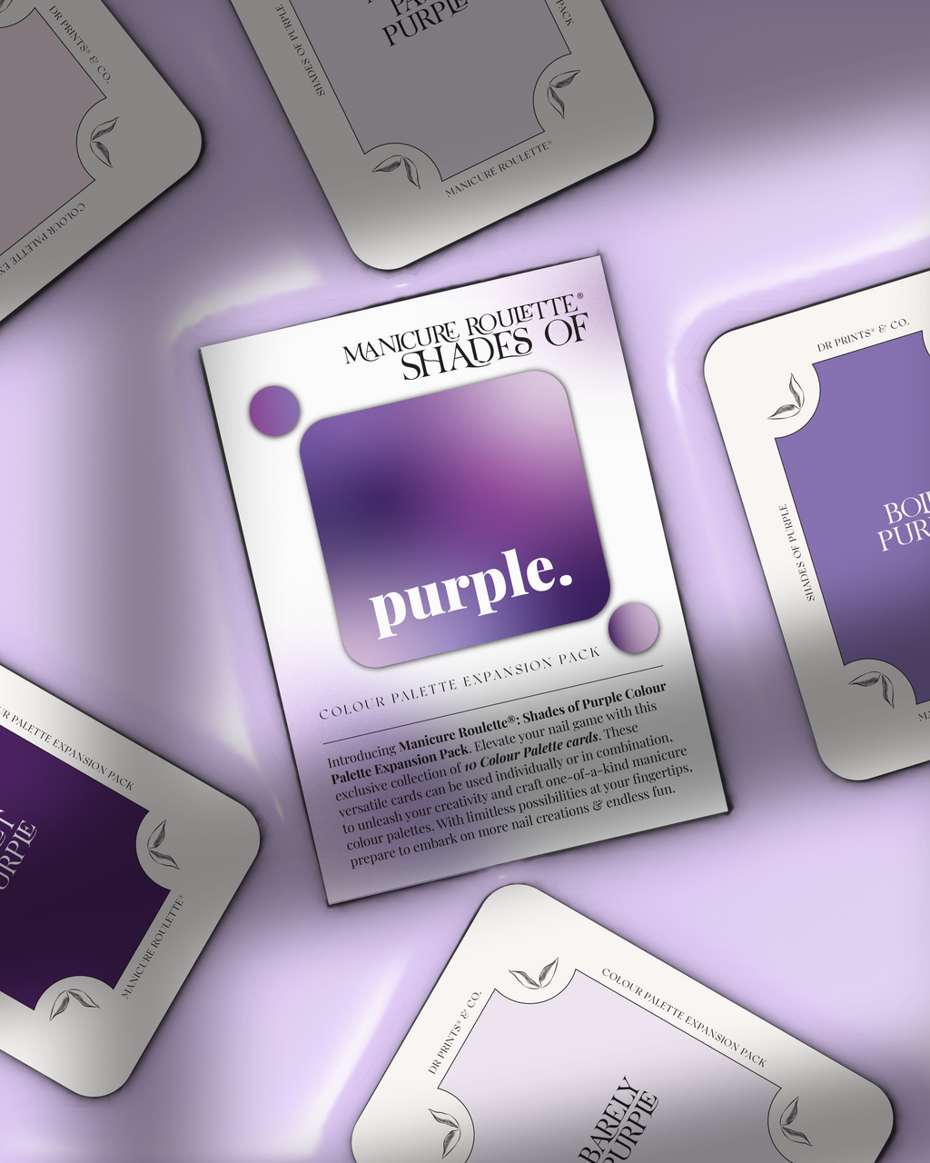 Manicure Roulette Shades of Purple | Purple Colours Colour Palette Expansion Pack