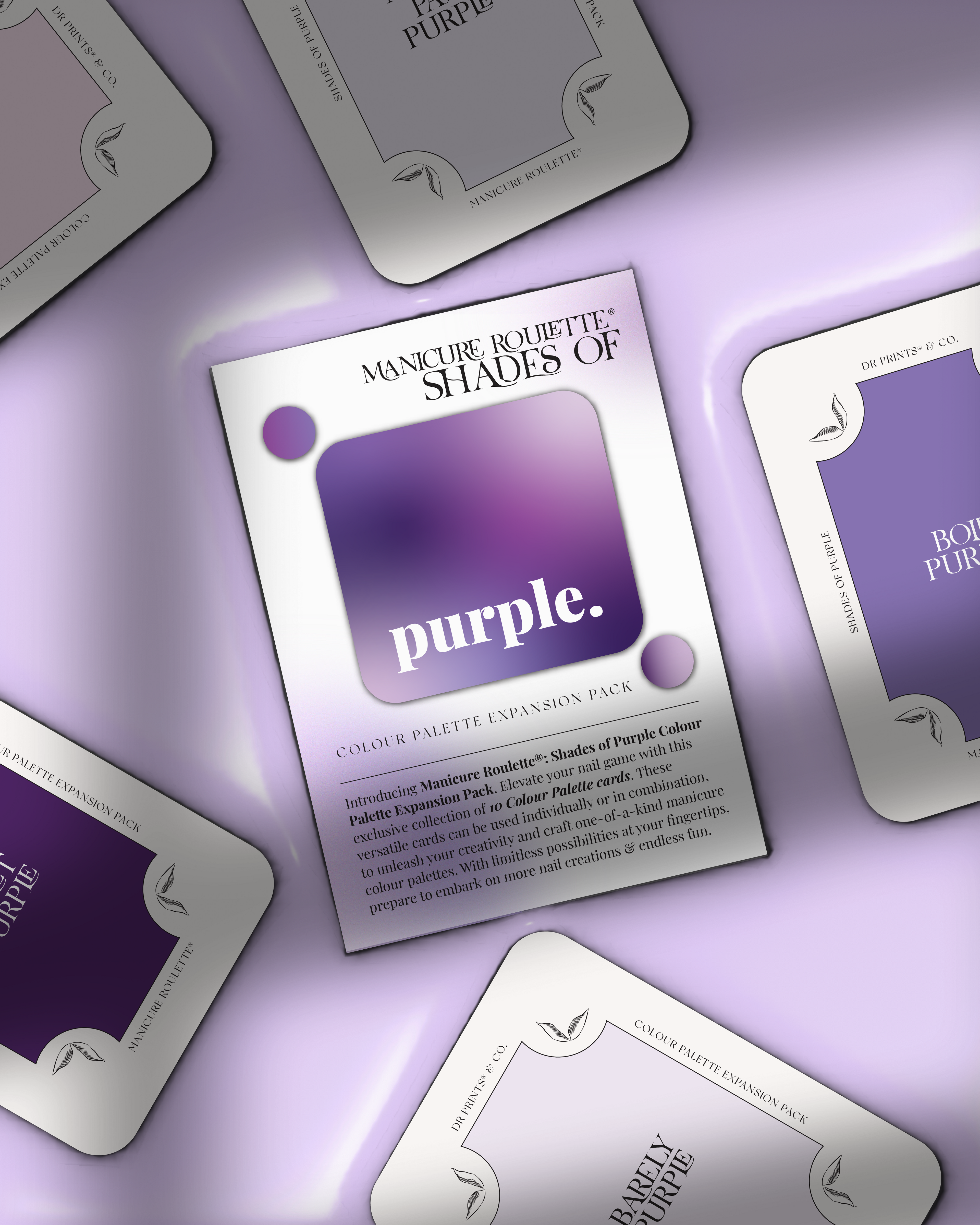 Manicure Roulette Shades of Purple | Purple Colours Colour Palette Expansion Pack