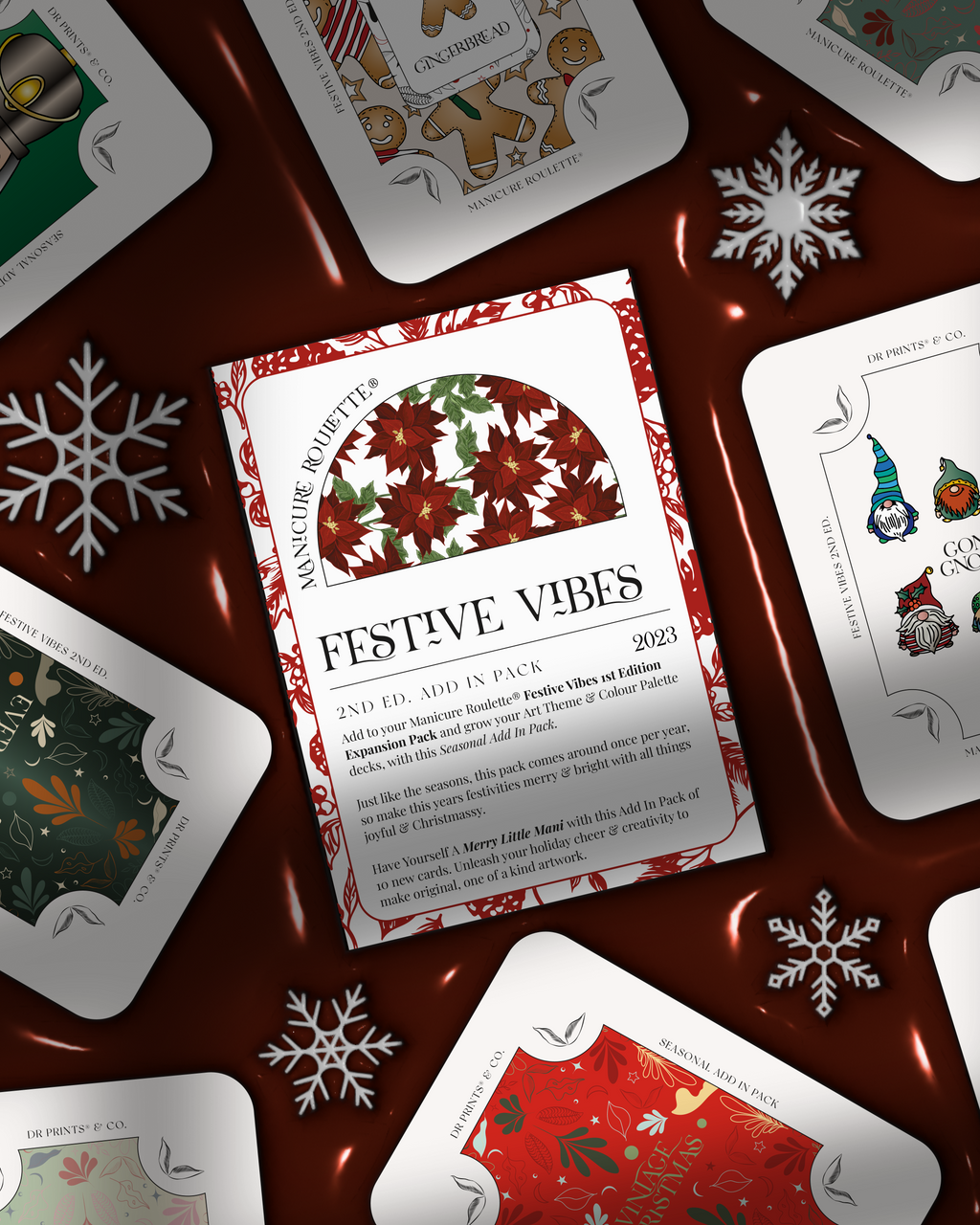 Manicure Roulette Festive Vibes | Christmas Holiday Seasonal Add-In Expansion Pack