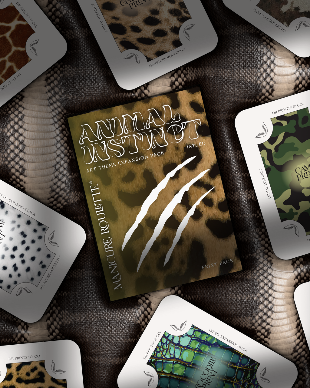 Manicure Roulette Animal Instinct | Art Theme Expansion Pack