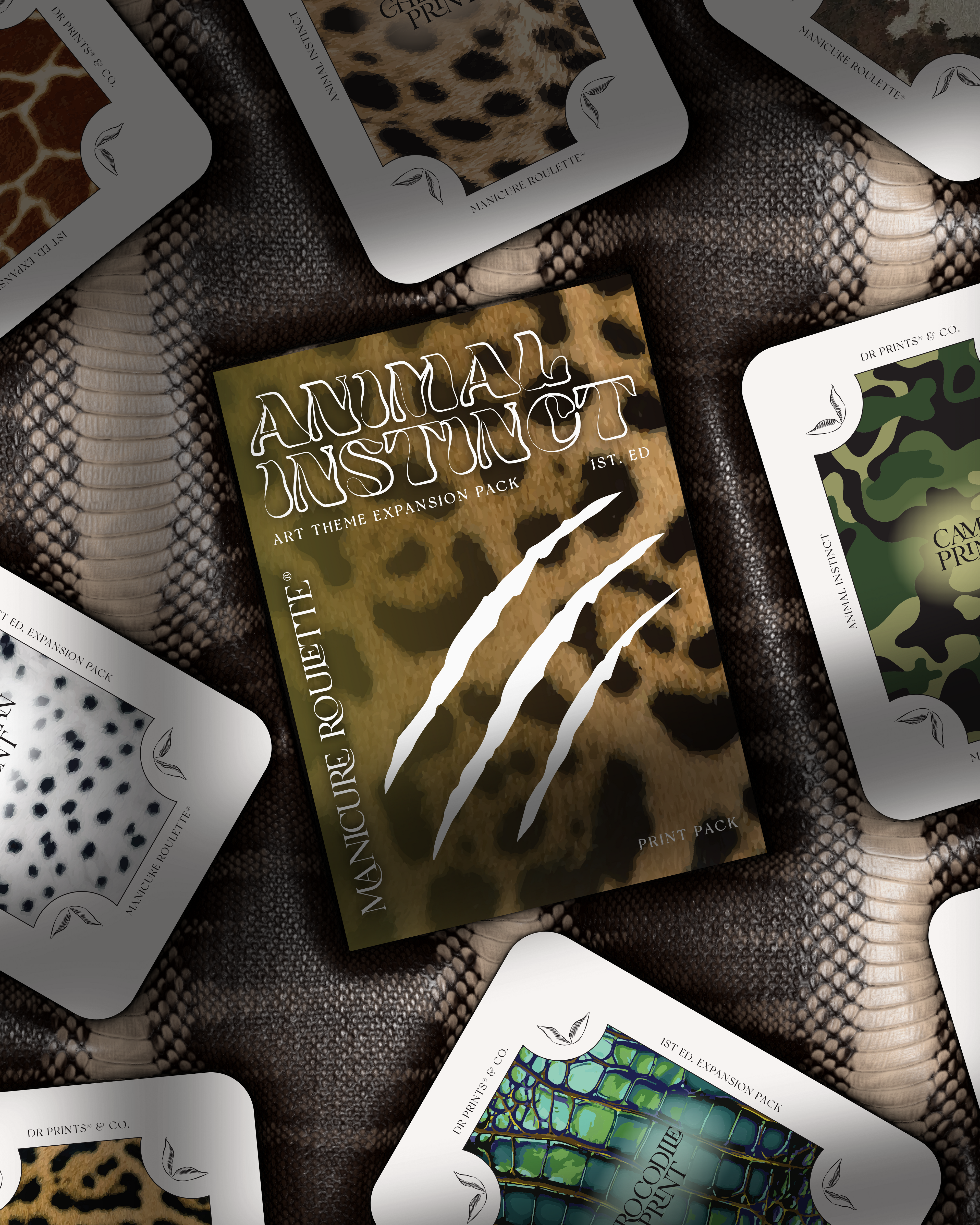 Manicure Roulette Animal Instinct | Art Theme Expansion Pack