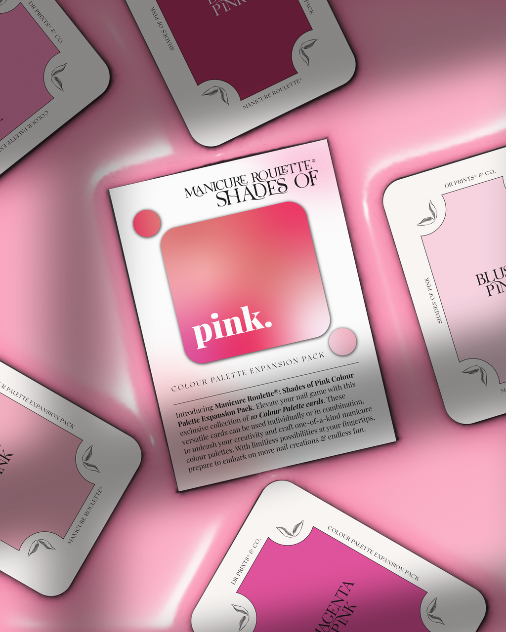 Manicure Roulette Shades of Pink | Pink Colours Colour Palette Expansion Pack
