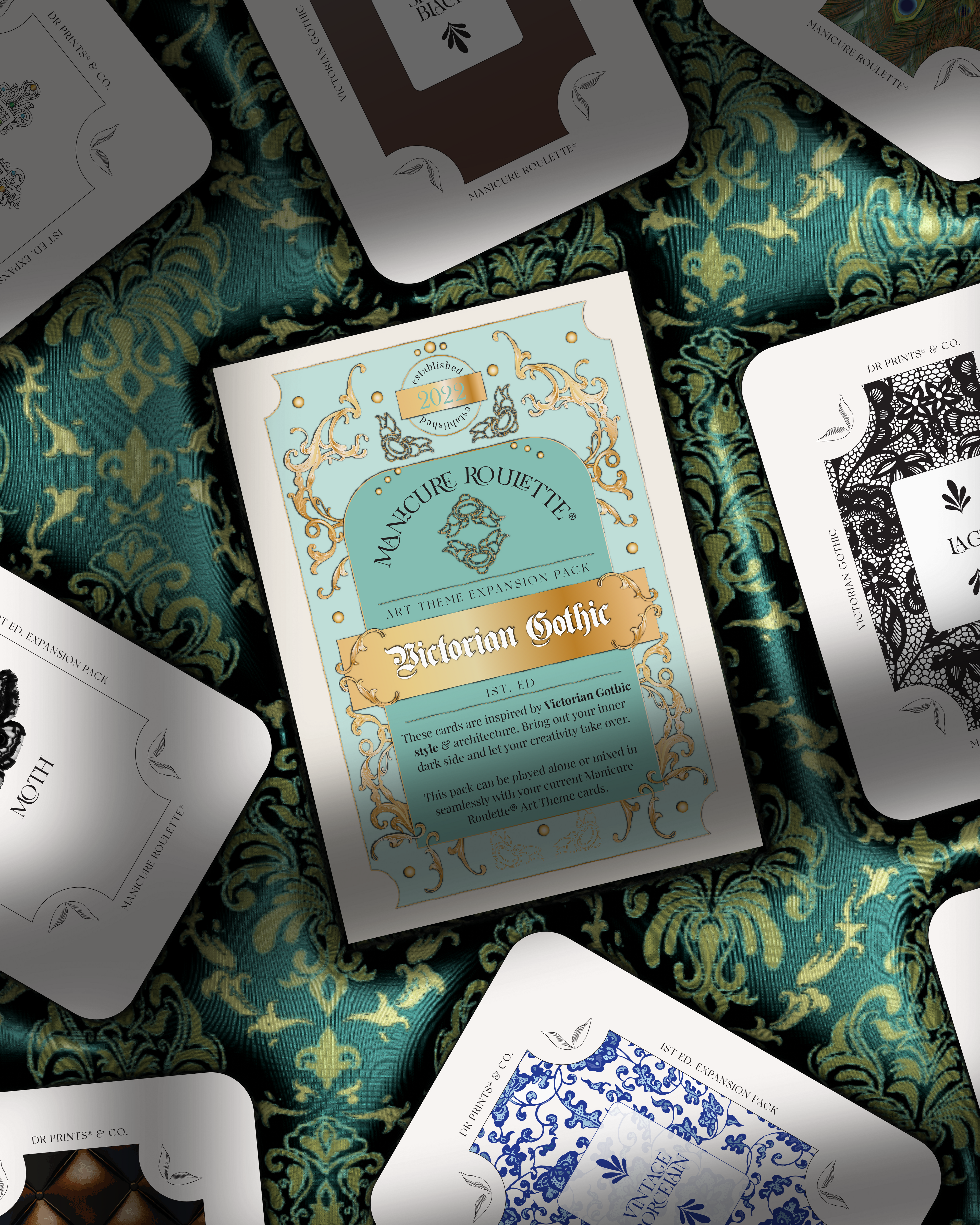 Manicure Roulette Victorian Gothic | Art Theme Expansion Pack