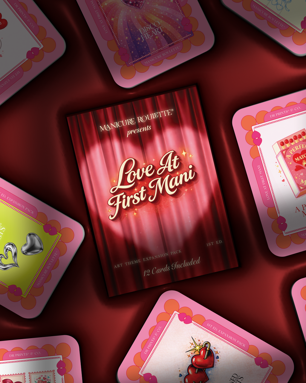 Manicure Roulette Love At First Mani | Art Theme Expansion Pack