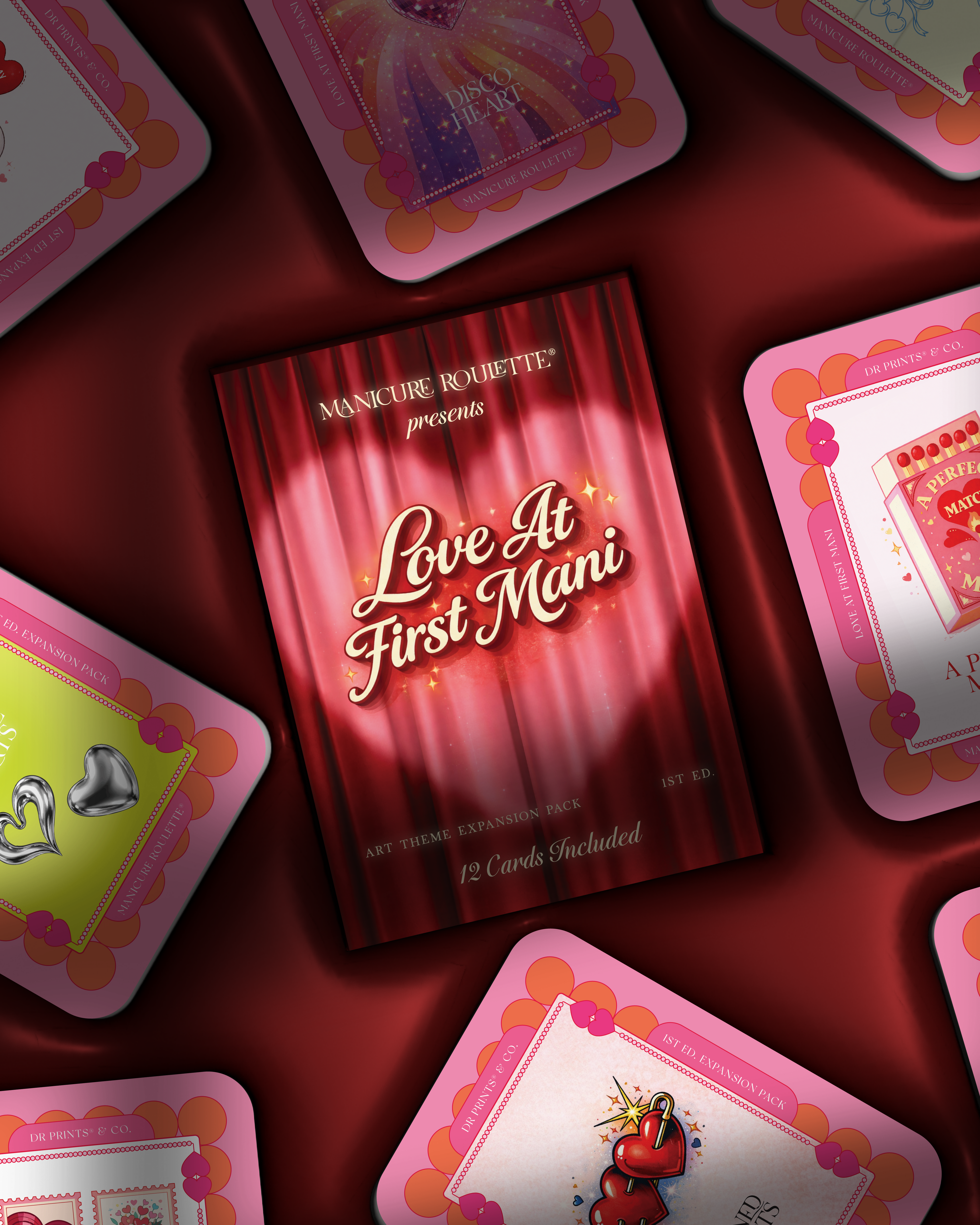 Manicure Roulette Love At First Mani | Art Theme Expansion Pack