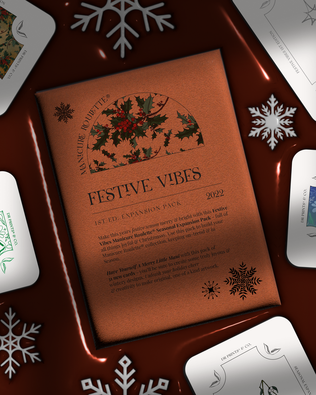 Manicure Roulette Festive Vibes | Christmas Holiday Seasonal Expansion Pack