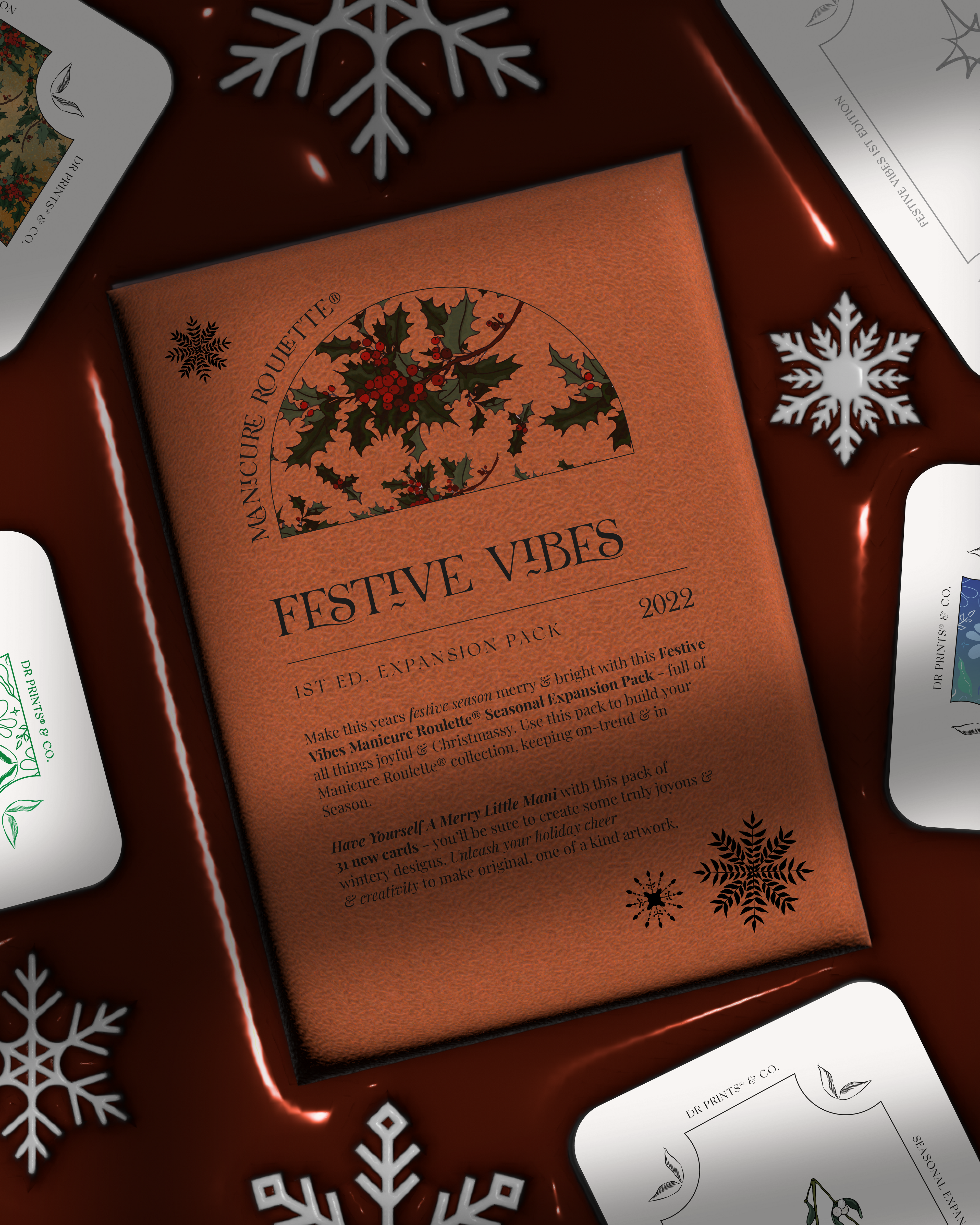 Manicure Roulette Festive Vibes | Christmas Holiday Seasonal Expansion Pack